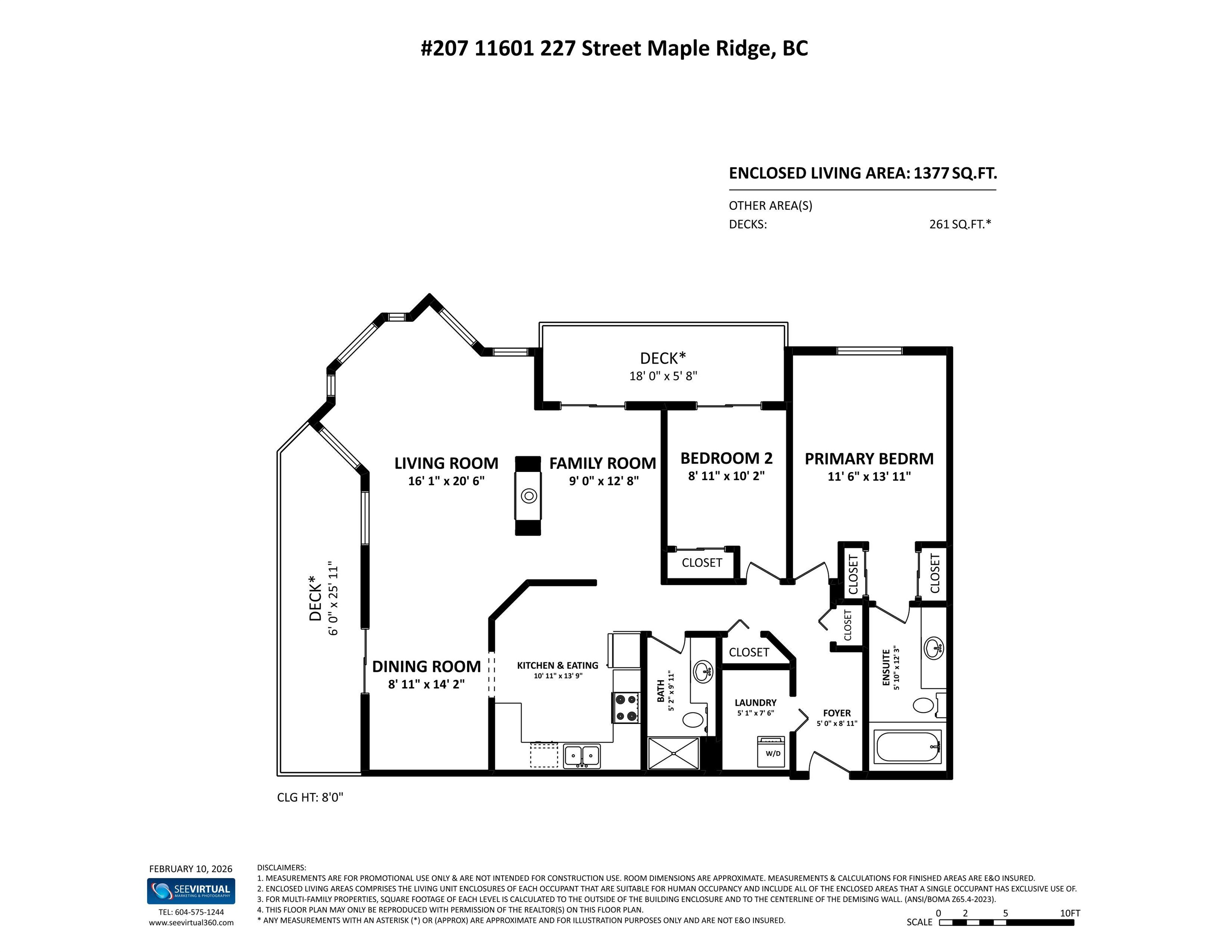 207 11601 227 STREET Unit: 207