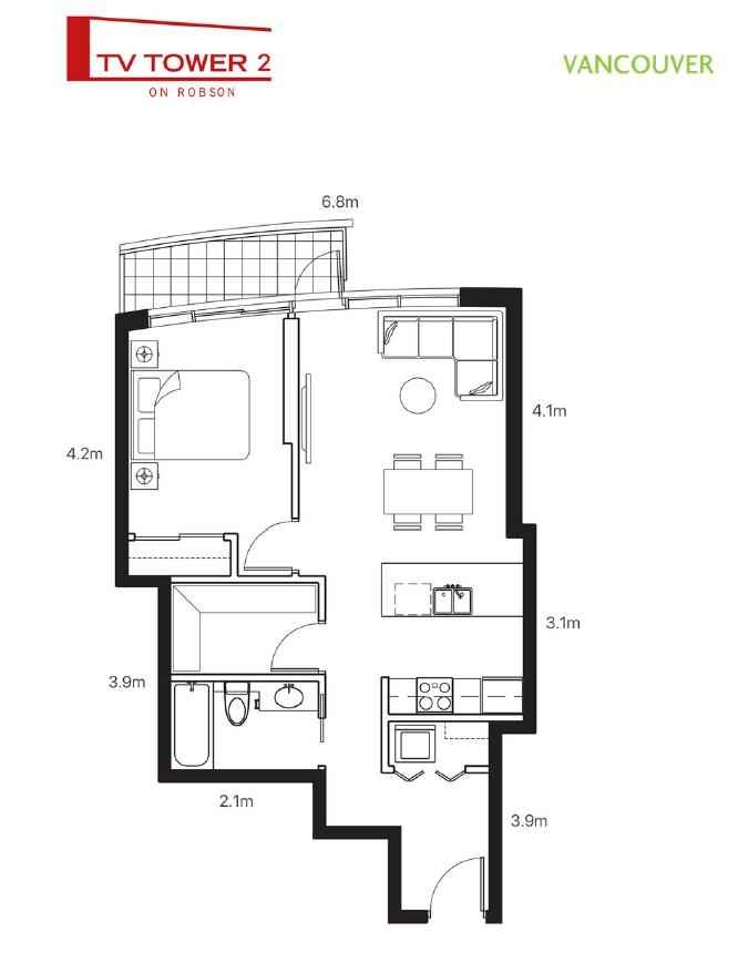 3301 233 ROBSON STREET Unit: 3301