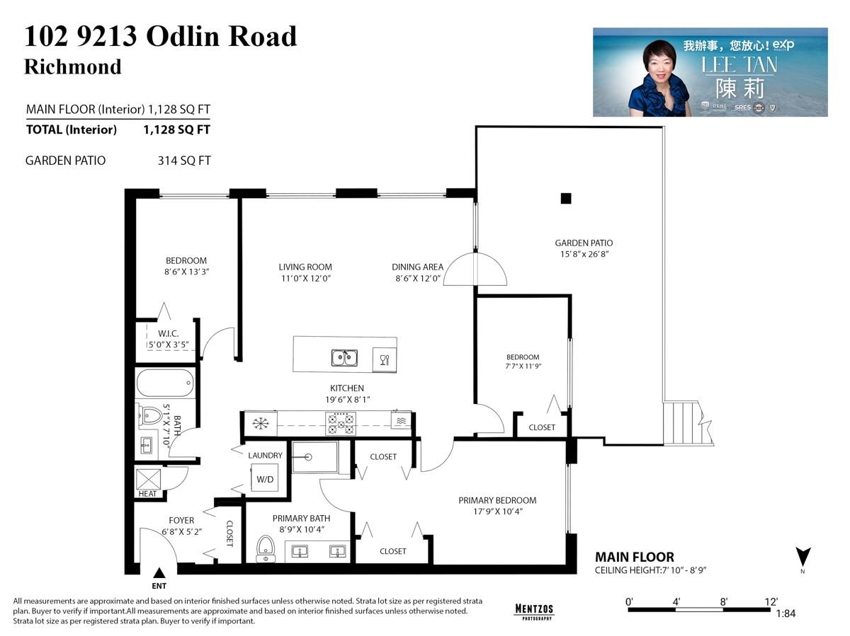 102 9213 ODLIN ROAD Unit: 102