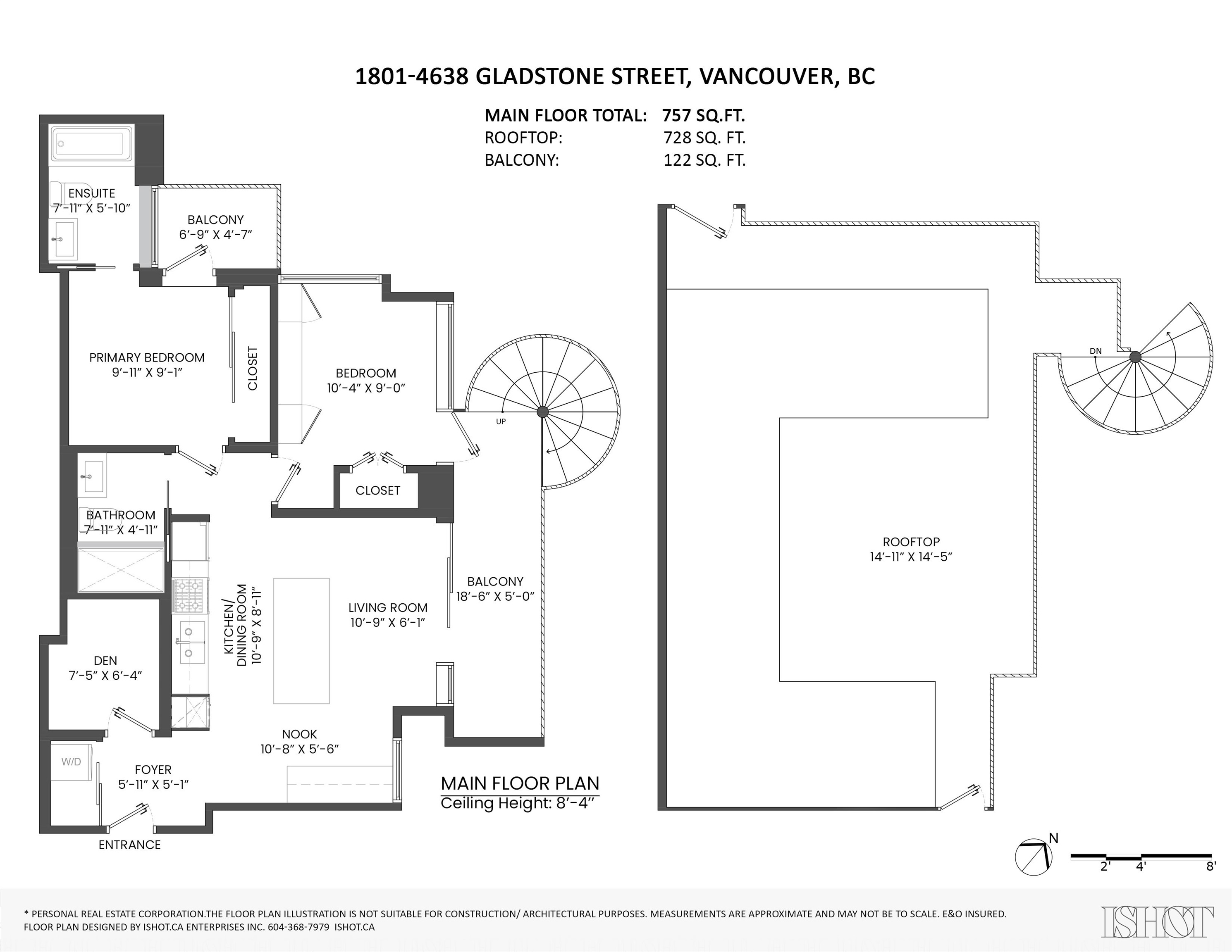 1801 4638 GLADSTONE STREET Unit: 1801