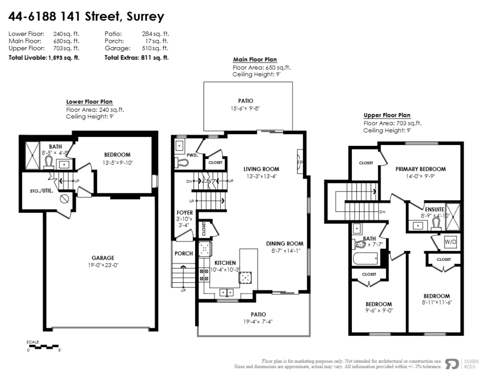 44 6188 141 STREET Unit: 44