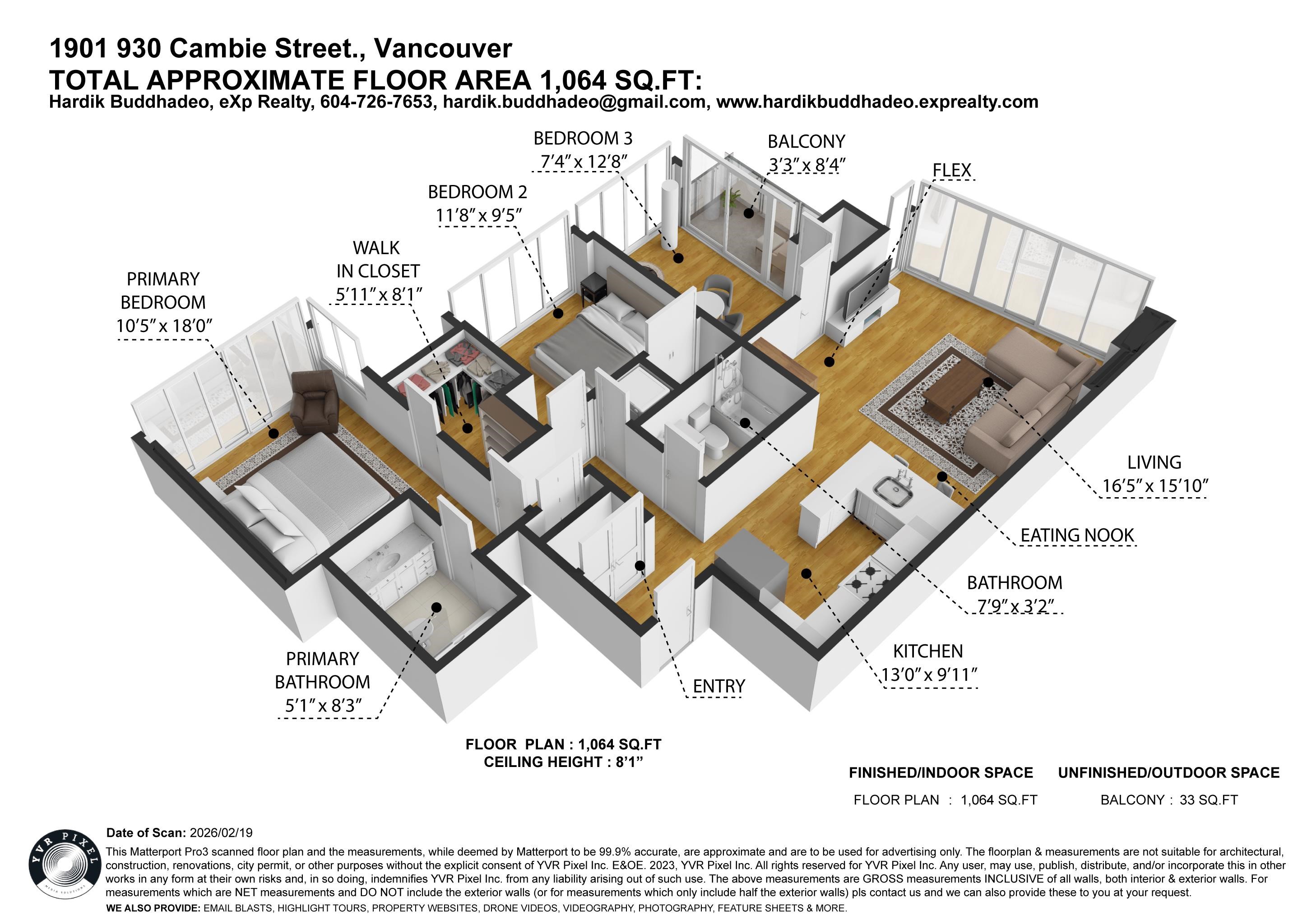 1901 930 CAMBIE STREET Unit: 1901