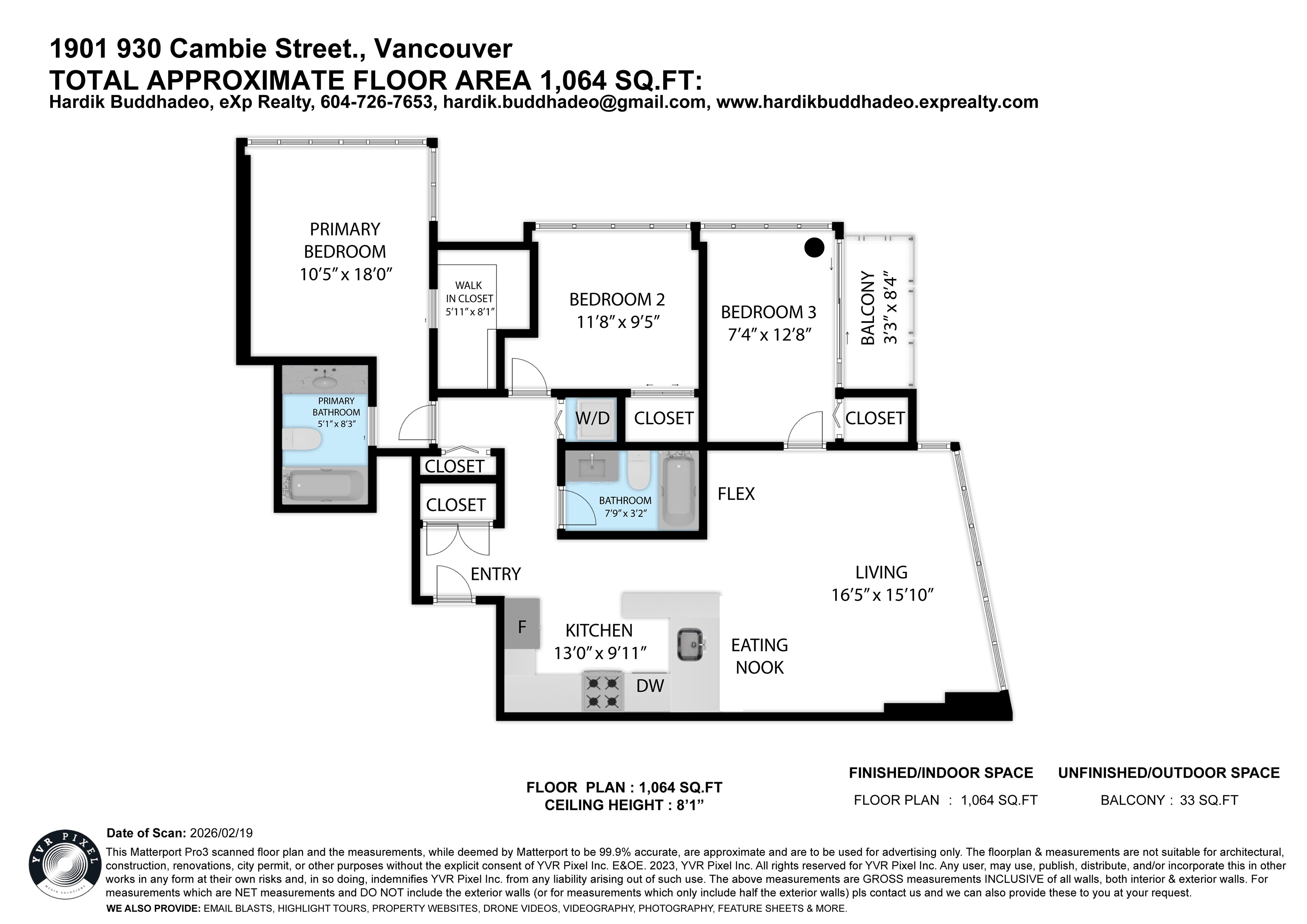 1901 930 CAMBIE STREET Unit: 1901