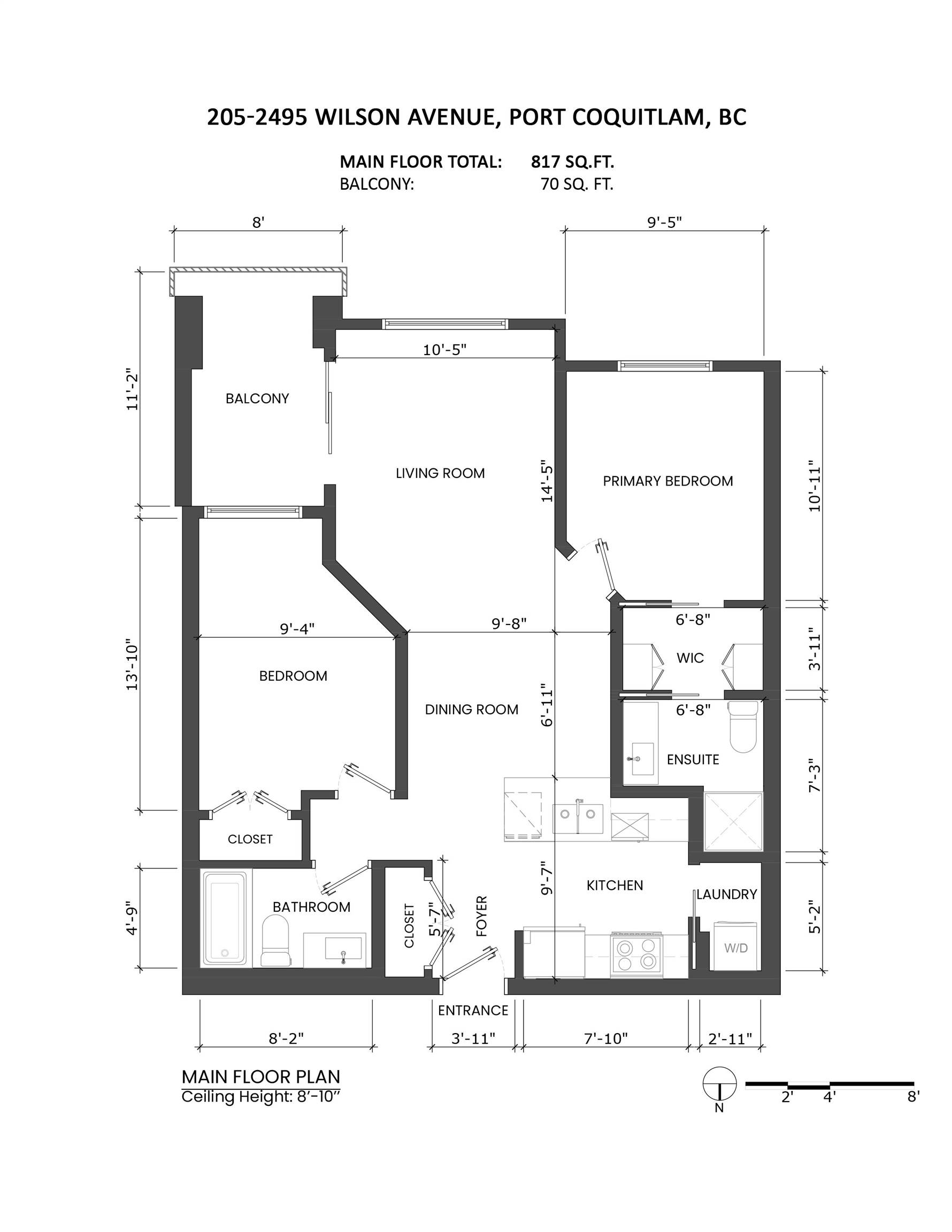 205 2495 WILSON AVENUE Unit: 205