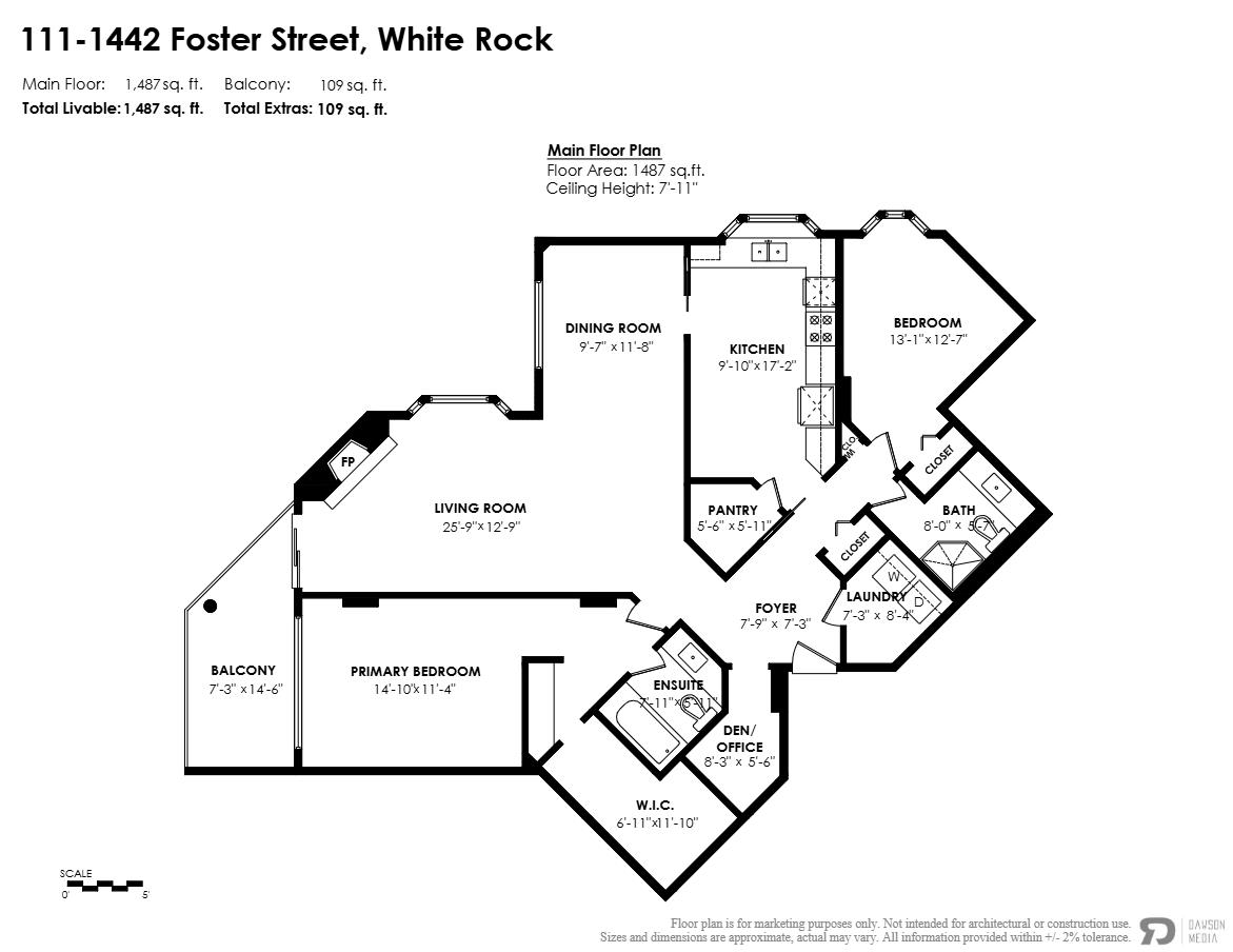 111 1442 FOSTER STREET Unit: 111