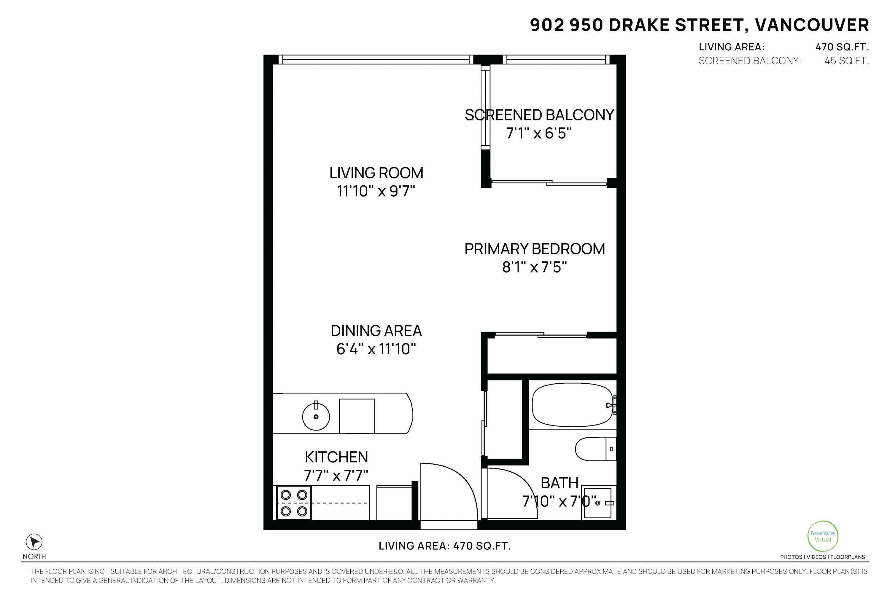 902 950 DRAKE STREET Unit: 902