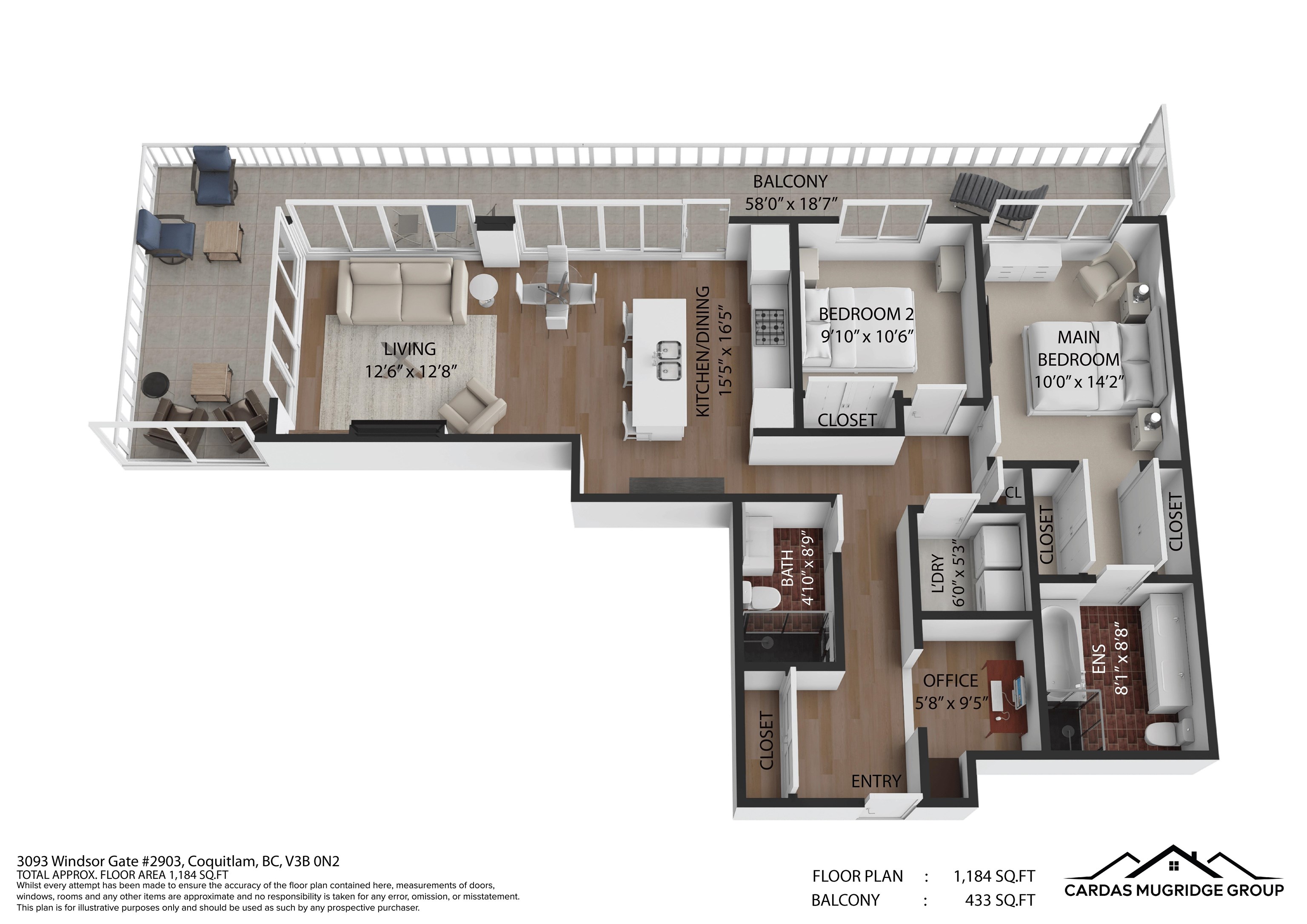 2903 3093 WINDSOR GATE Unit: 2903