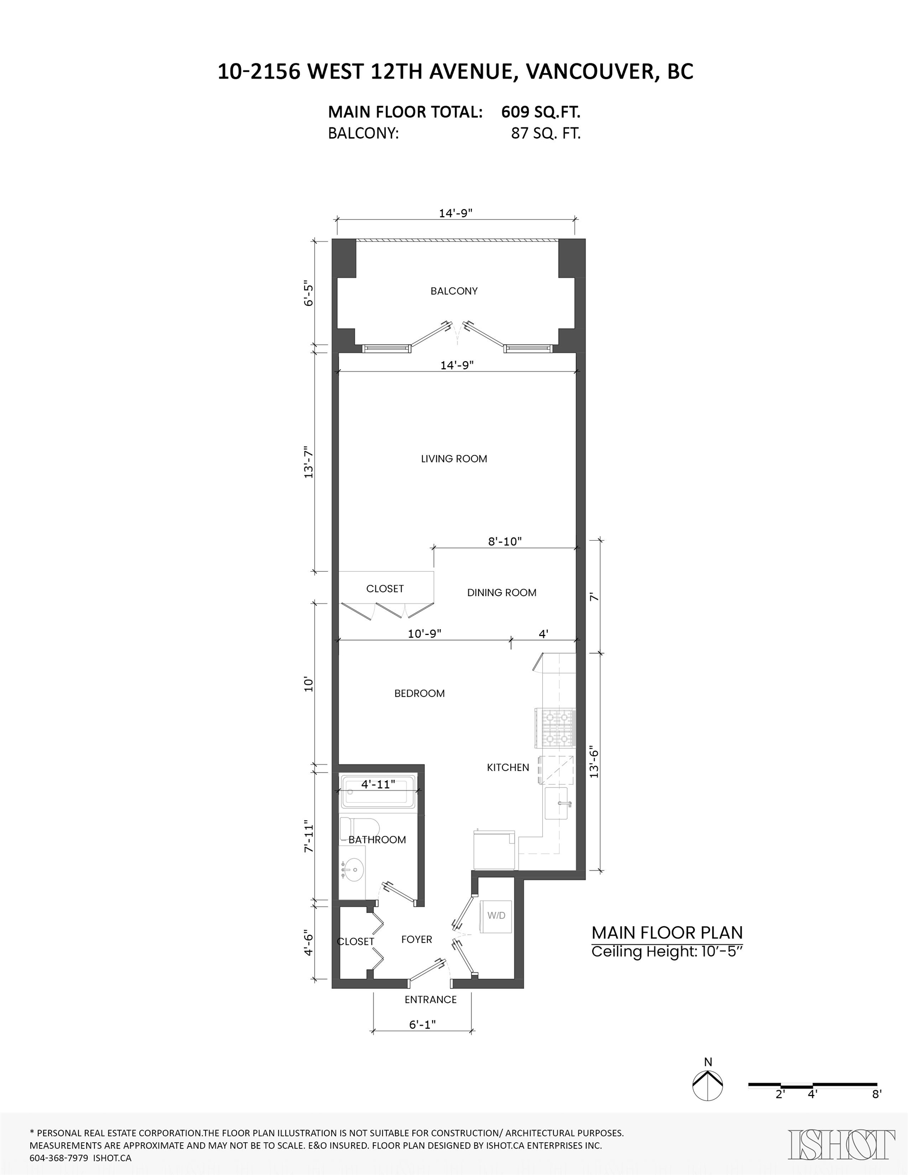 10 2156 W 12TH AVENUE Unit: 10