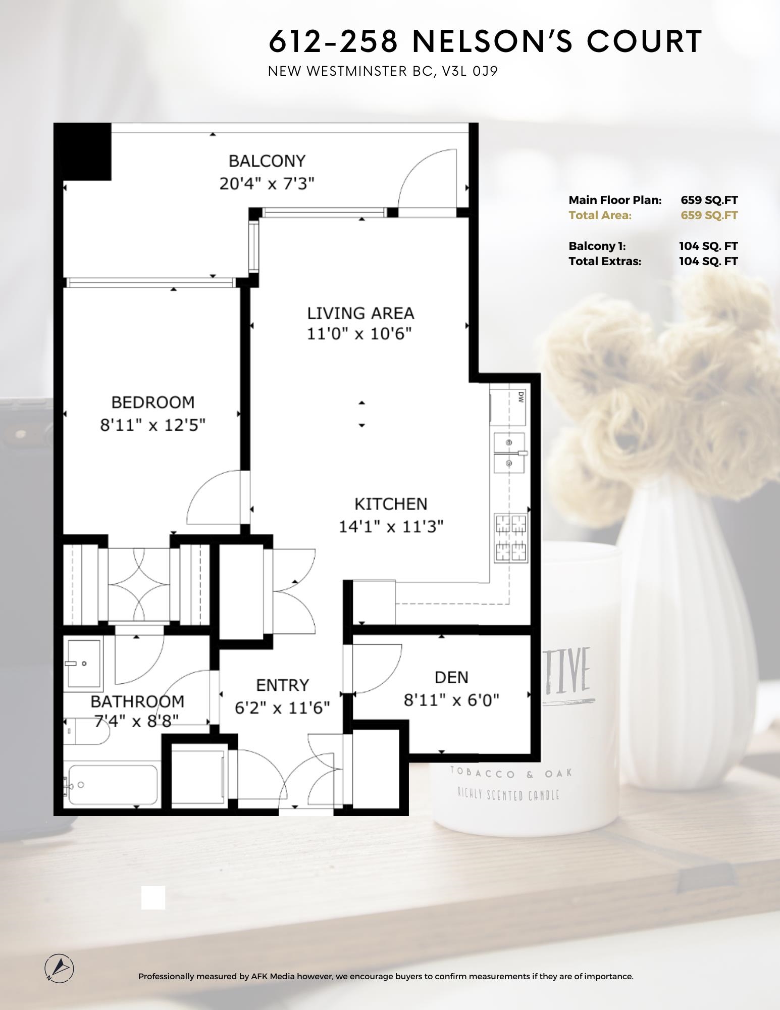 612 258 NELSON'S COURT Unit: 612