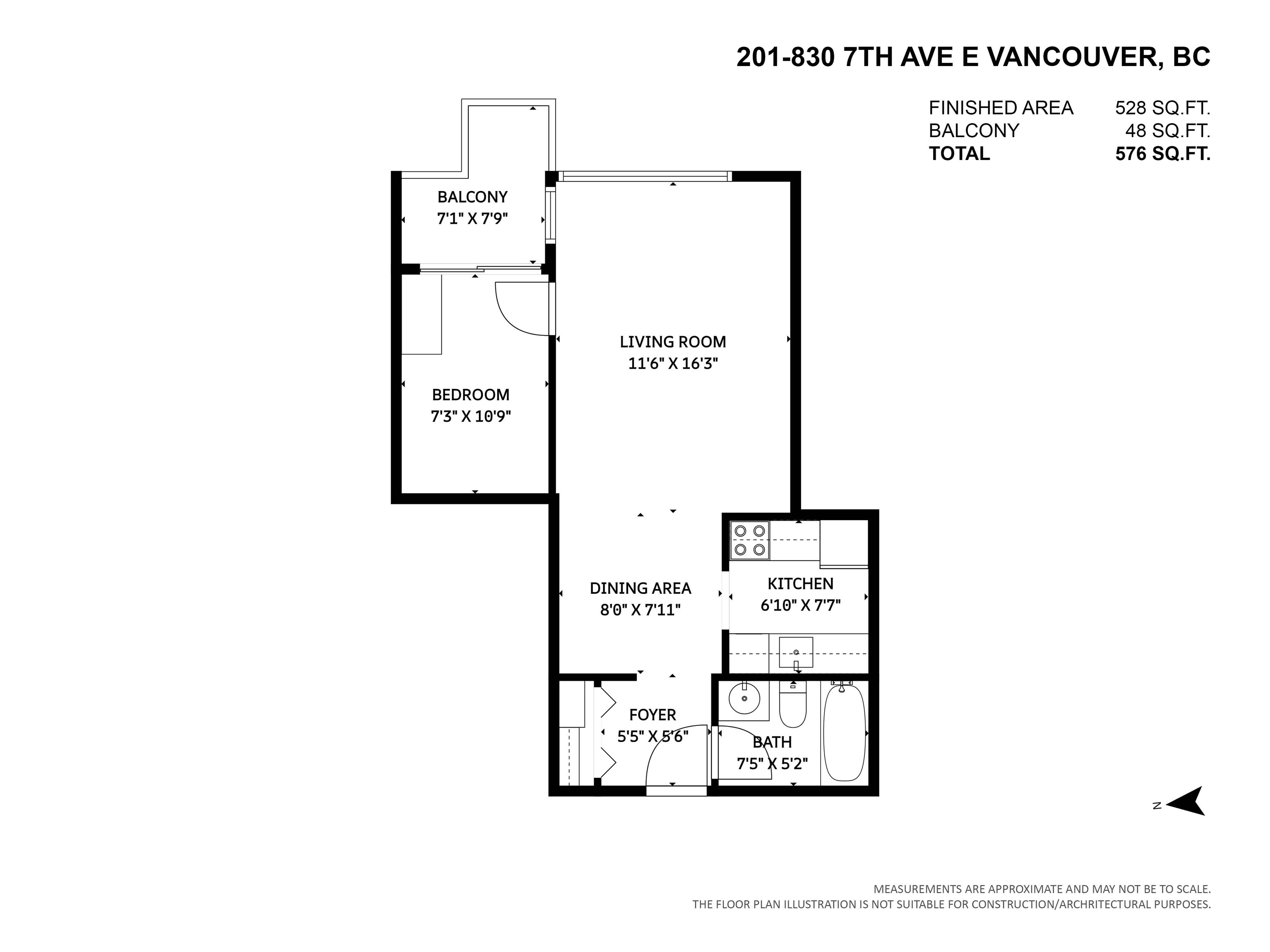 201 830 E 7TH AVENUE Unit: 201