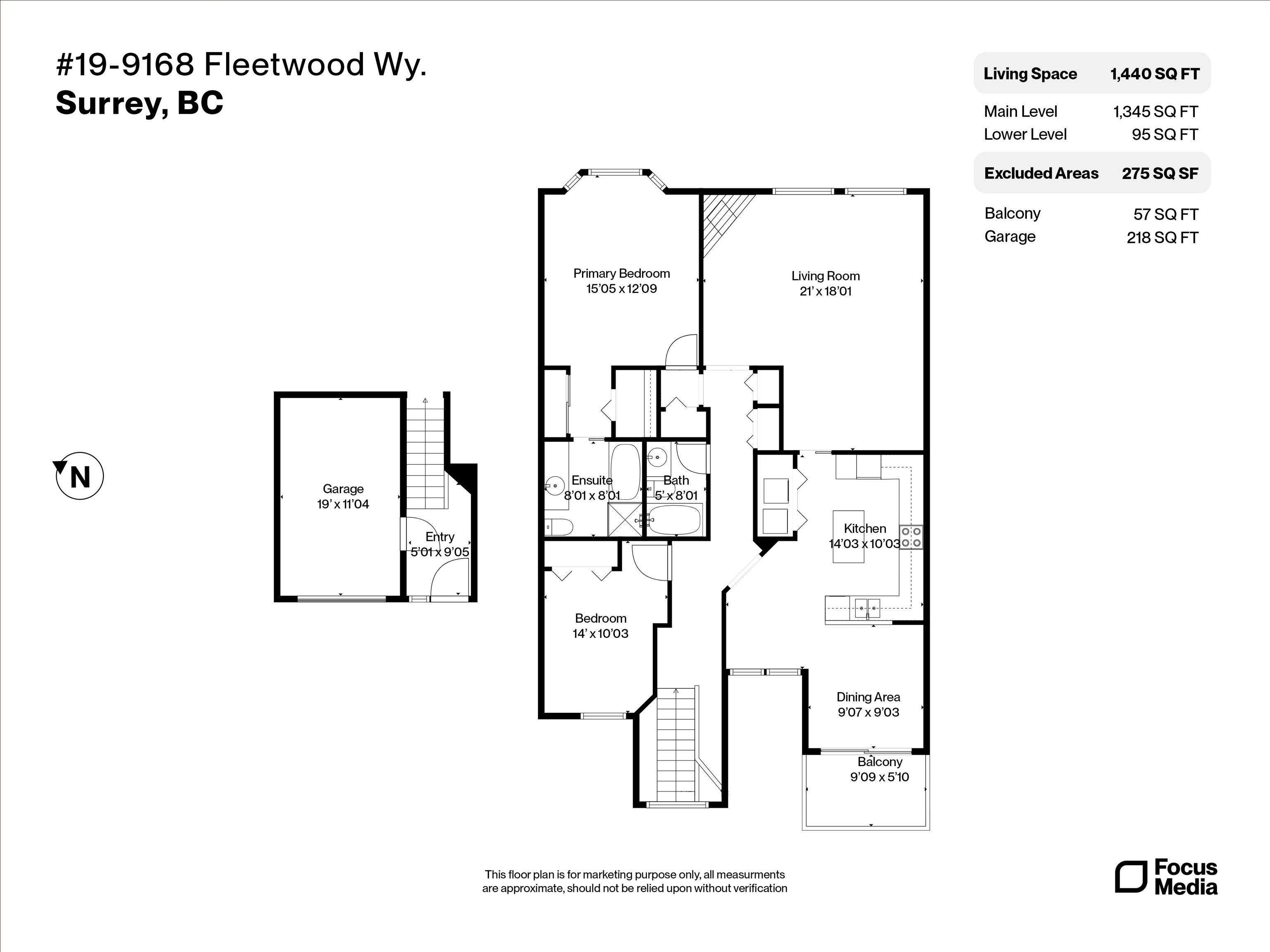 19 9168 FLEETWOOD WAY Unit: 19