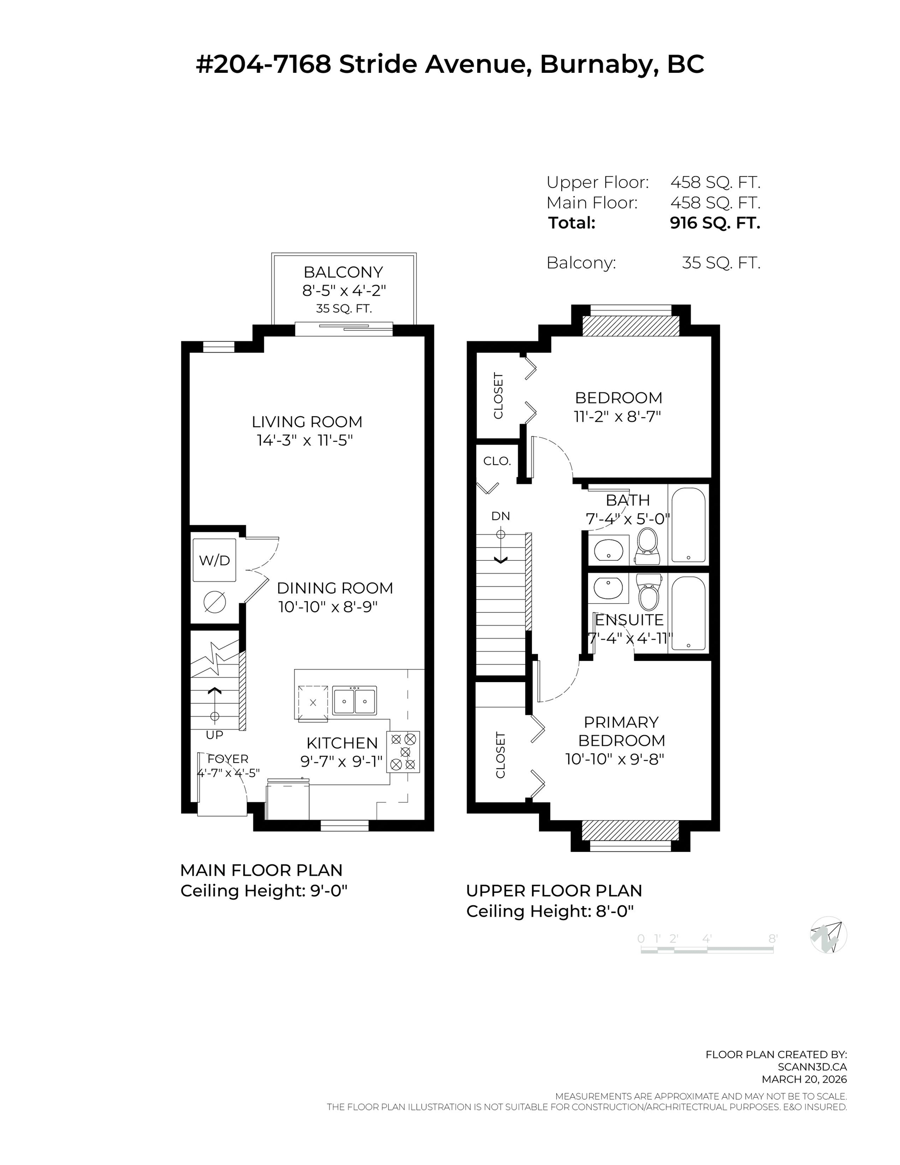 204 7168 STRIDE AVENUE Unit: 204
