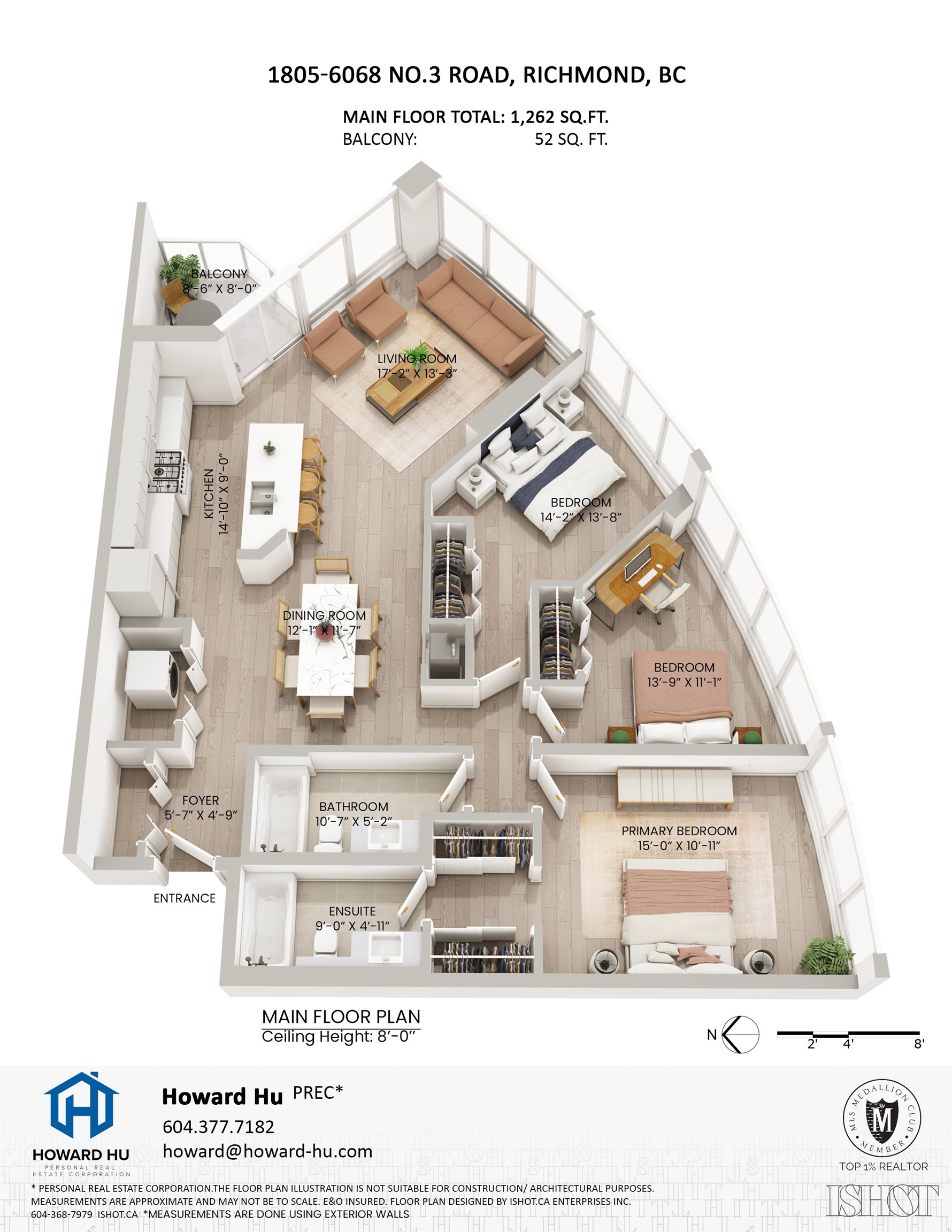 1805 6068 NO. 3 ROAD Unit: 1805