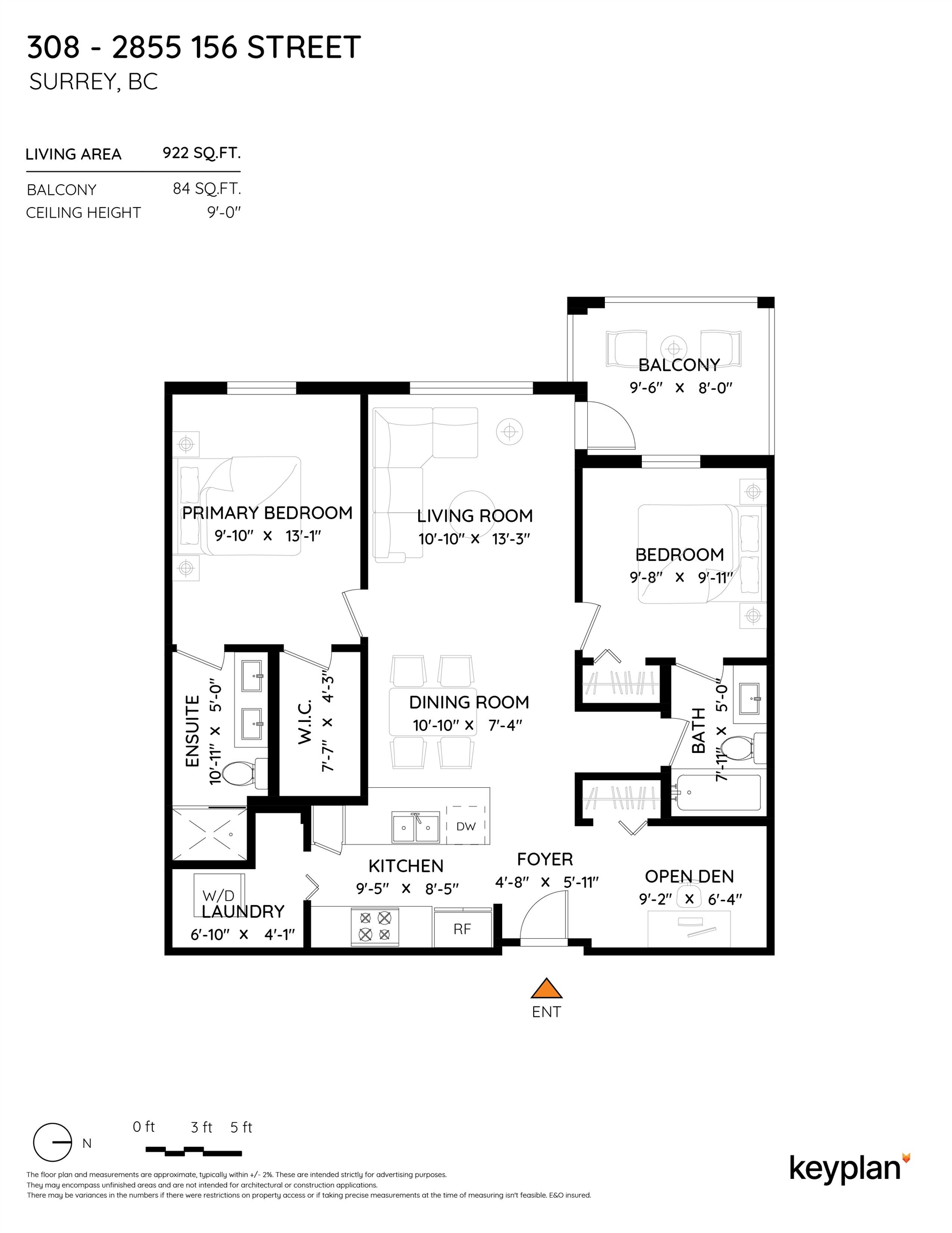 308 2855 156 STREET Unit: 308