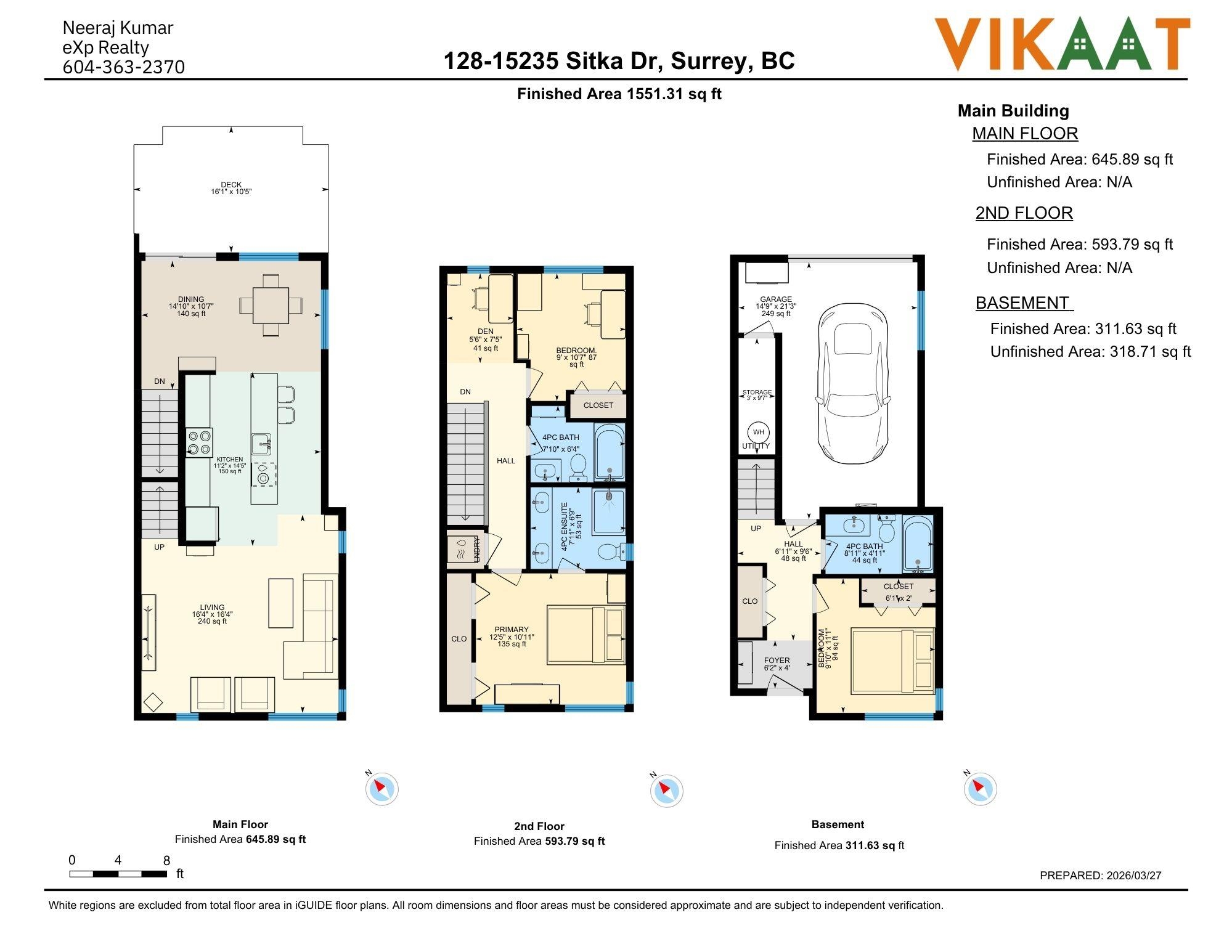 128 15235 SITKA DRIVE Unit: 128