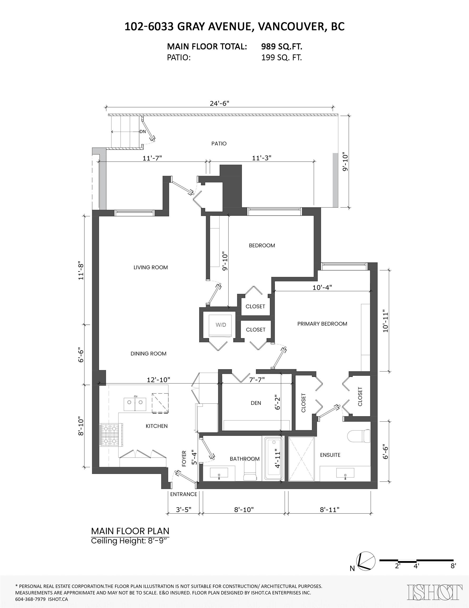 102 6033 GRAY AVENUE Unit: 102