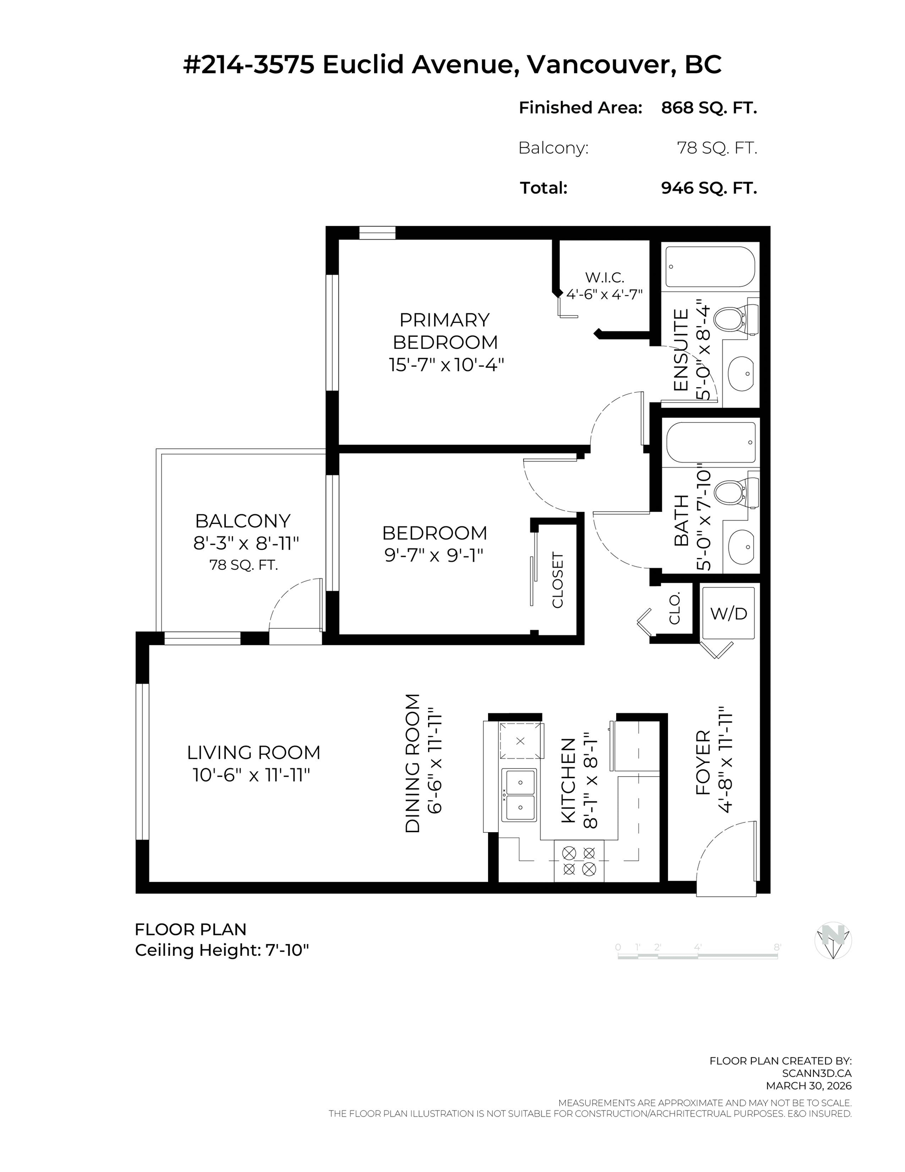 214 3575 EUCLID AVENUE Unit: 214