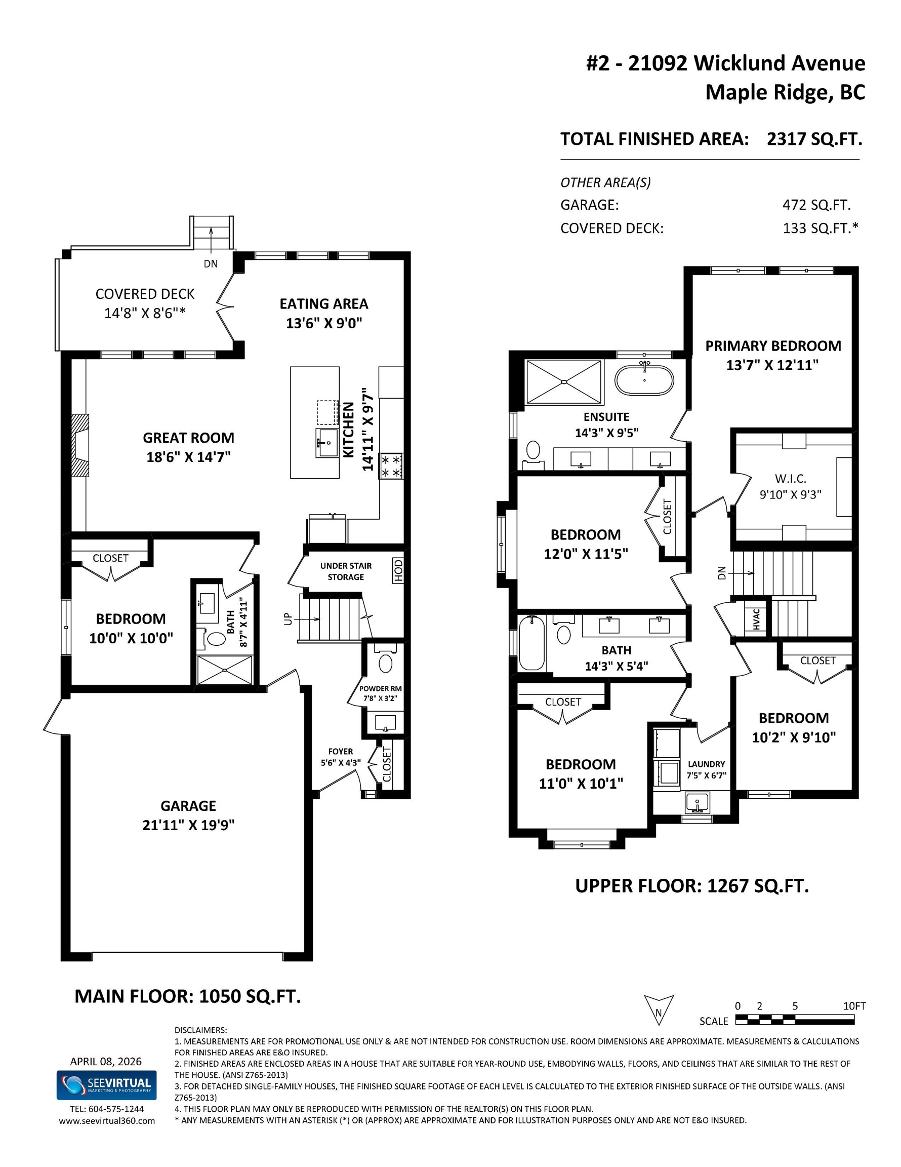 2 21092 WICKLUND AVENUE Unit: 2