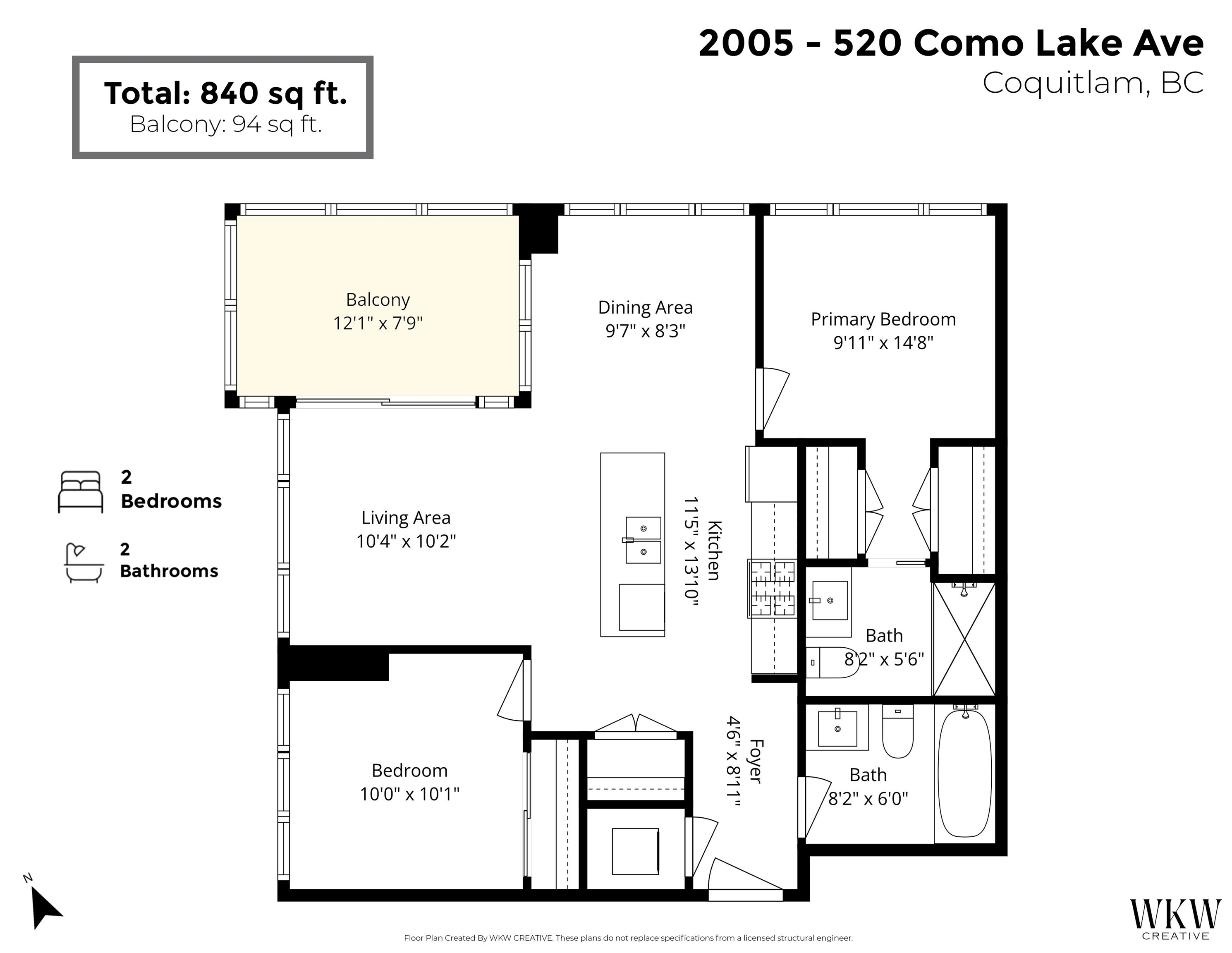 2005 520 COMO LAKE AVENUE Unit: 2005