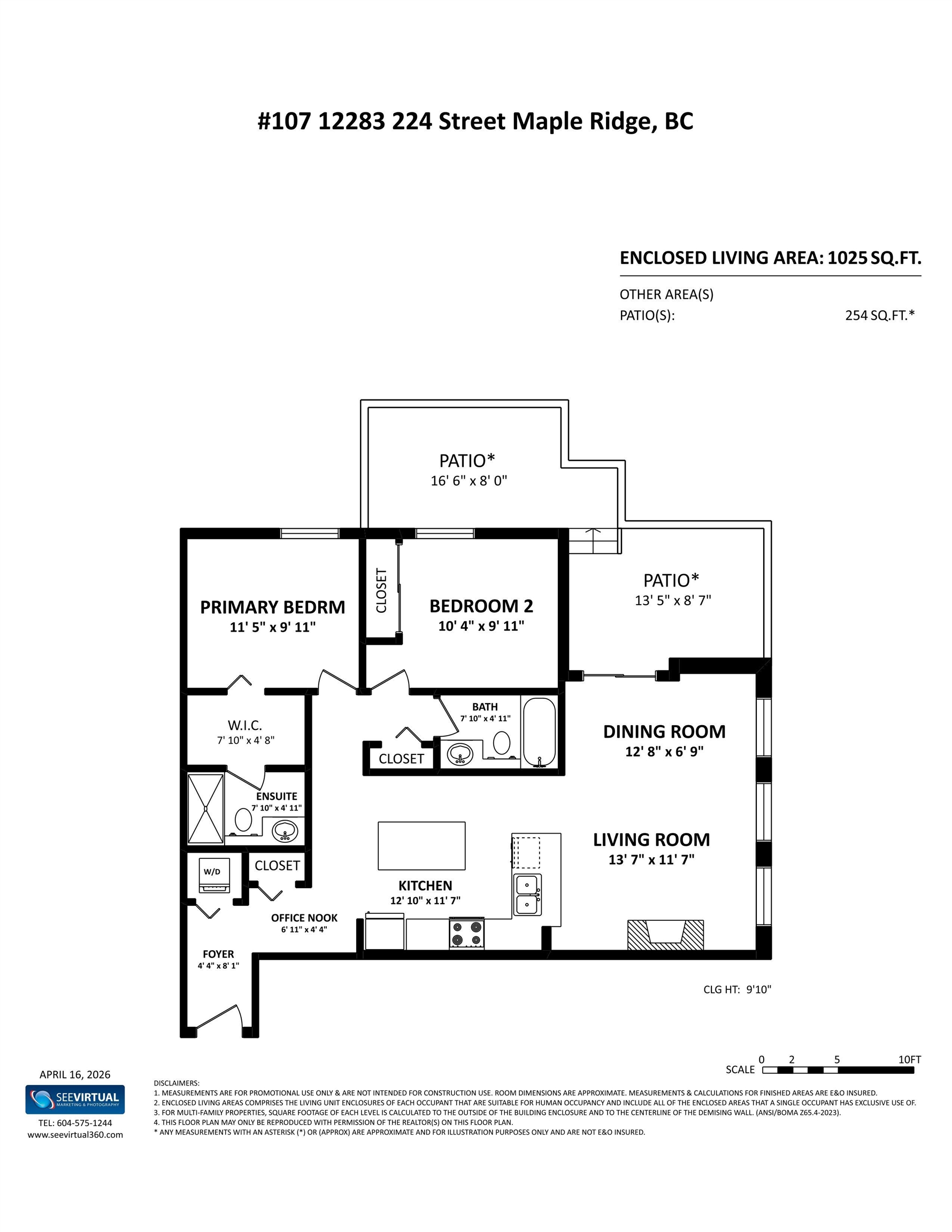 107 12283 224 STREET Unit: 107