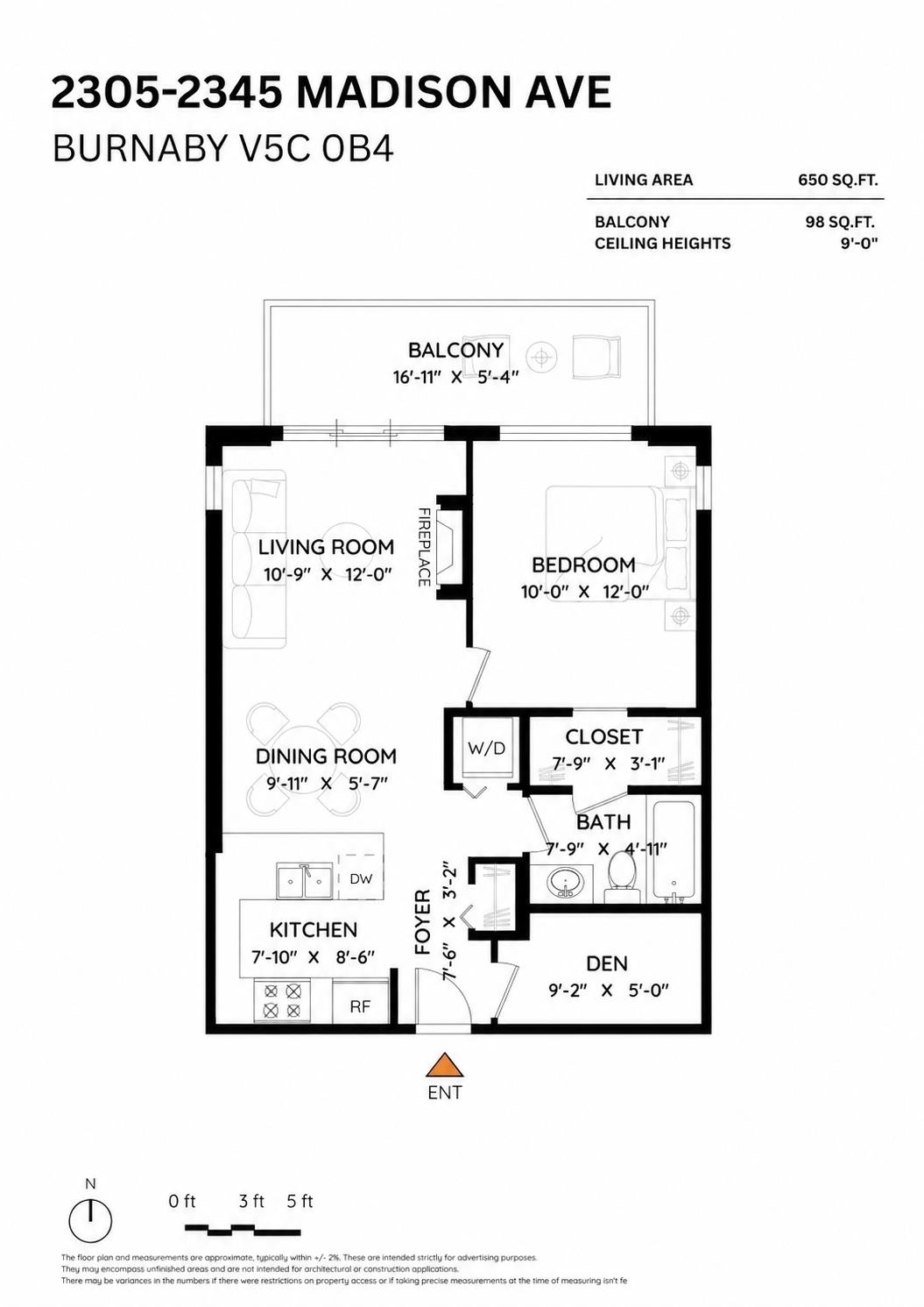 2305 2345 MADISON AVENUE Unit: 2305