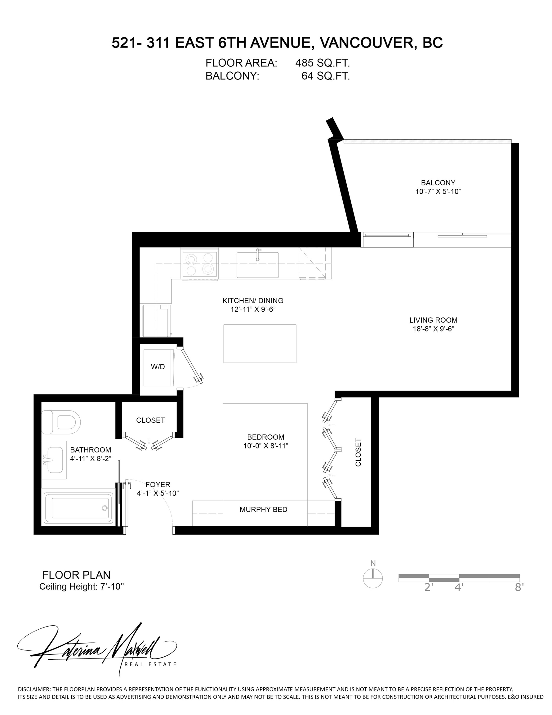 521 311 E 6 AVENUE Unit: 521