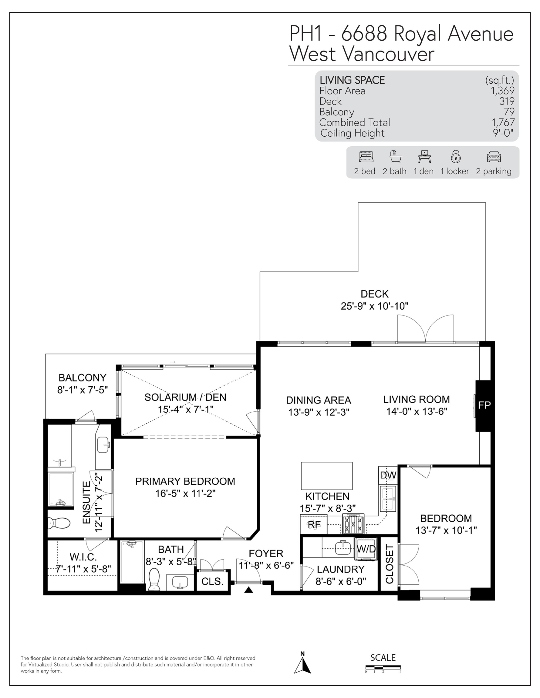 PH 1 6688 ROYAL AVENUE Unit: PH 1