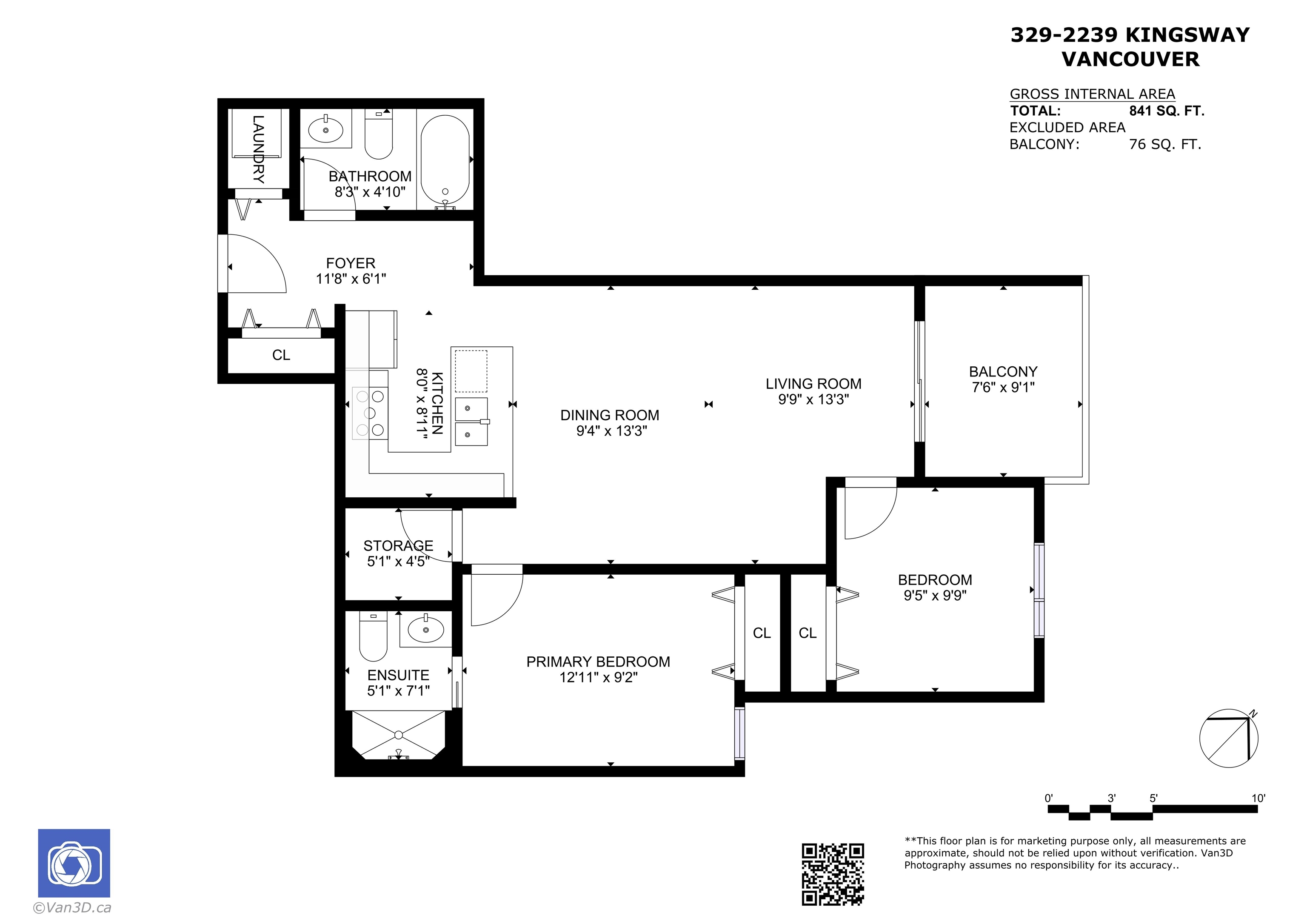 329 2239 KINGSWAY Unit: 329