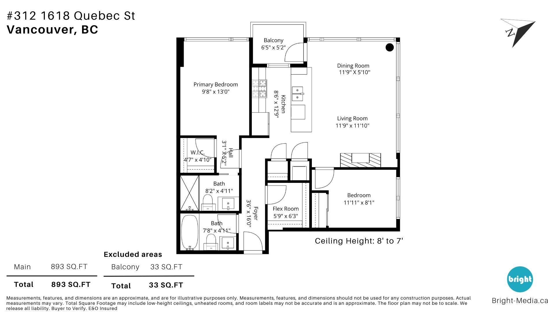 312 1618 QUEBEC STREET Unit: 312
