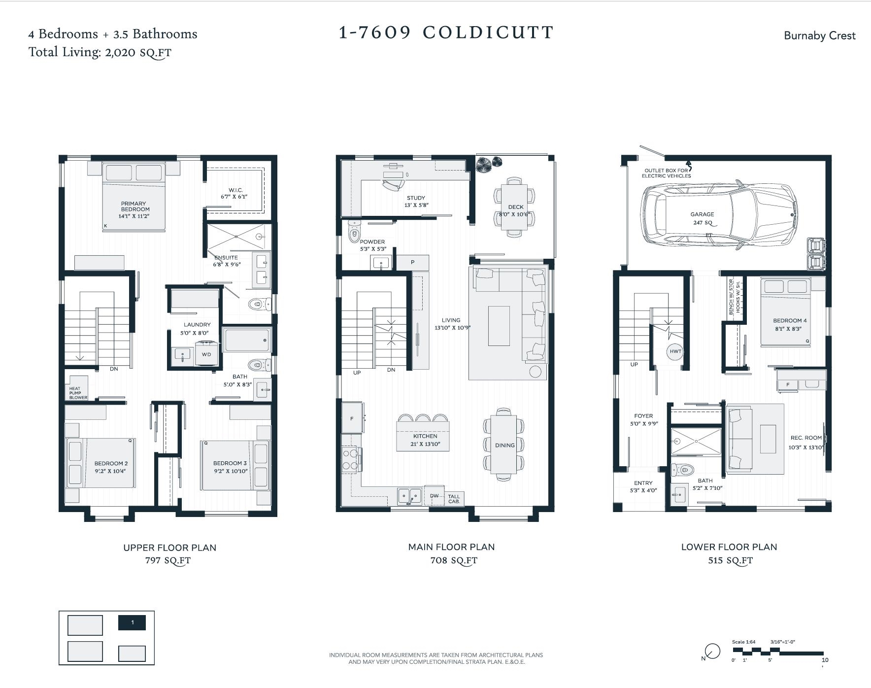 1 7609 COLDICUTT STREET Unit: 1