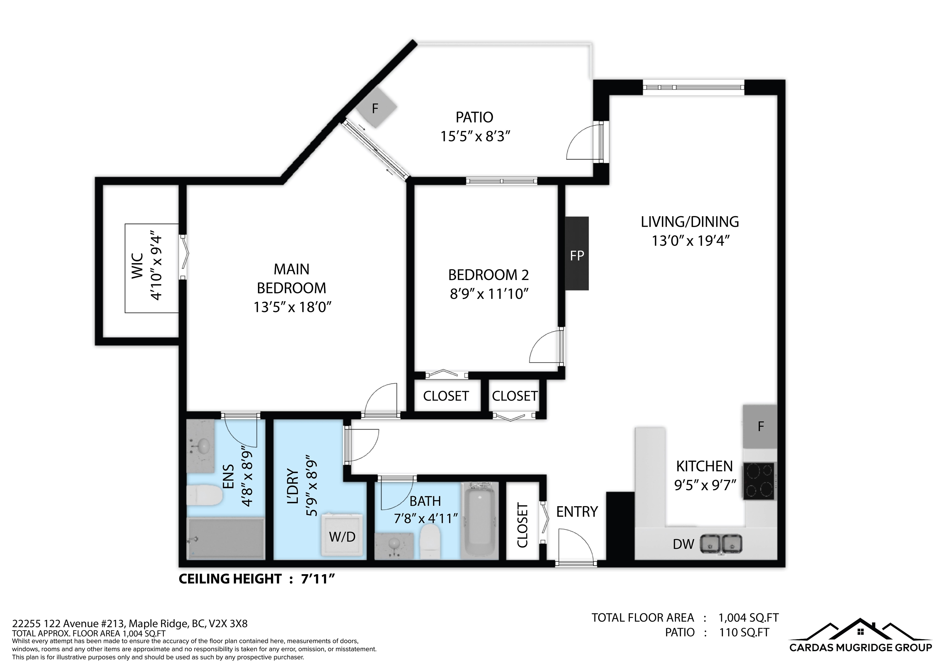 213 22255 122 AVENUE Unit: 213
