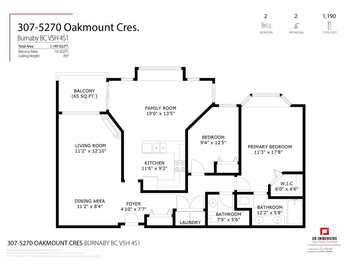 307 5270 OAKMOUNT CRESCENT Unit: 307