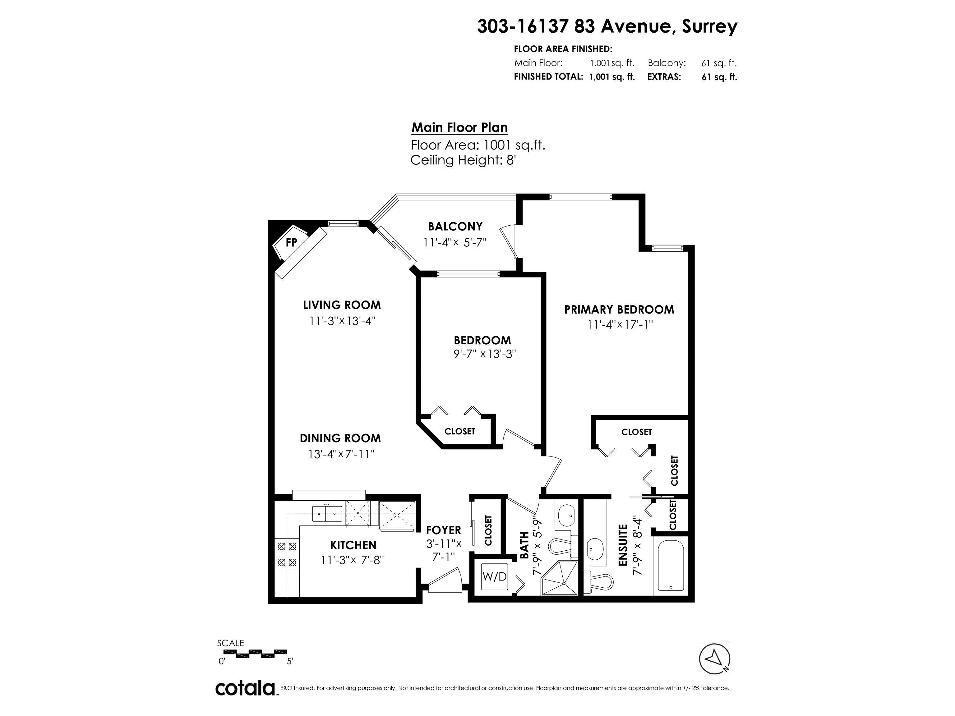303 16137 83 AVENUE Unit: 303