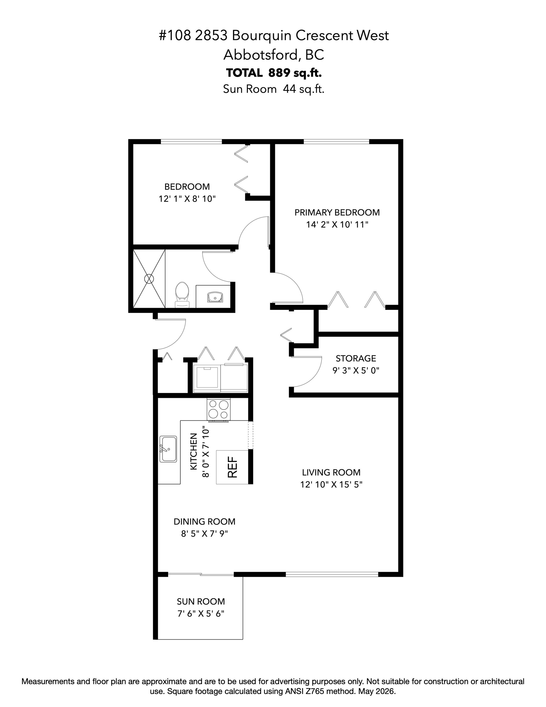 108 2853 W BOURQUIN CRESCENT Unit: 108