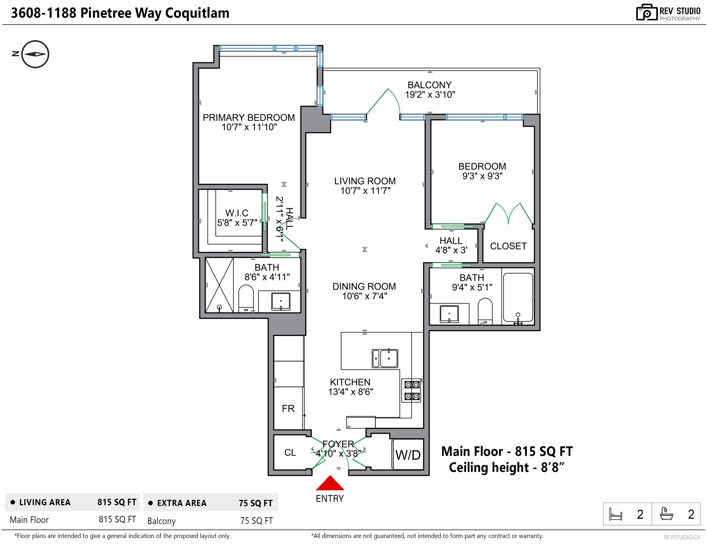 3608 1188 PINETREE WAY Unit: 3608