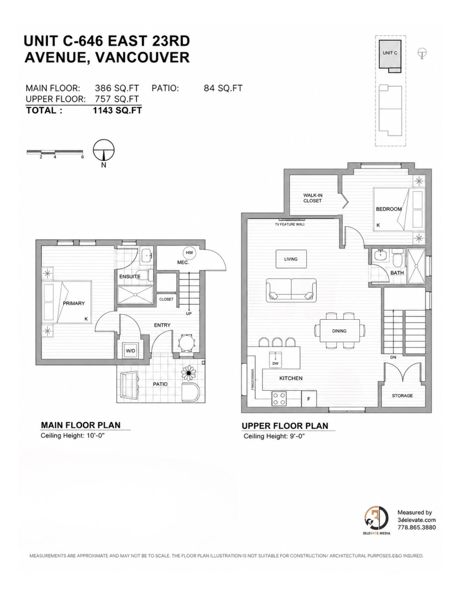 3 646 E 23RD AVENUE Unit: 3
