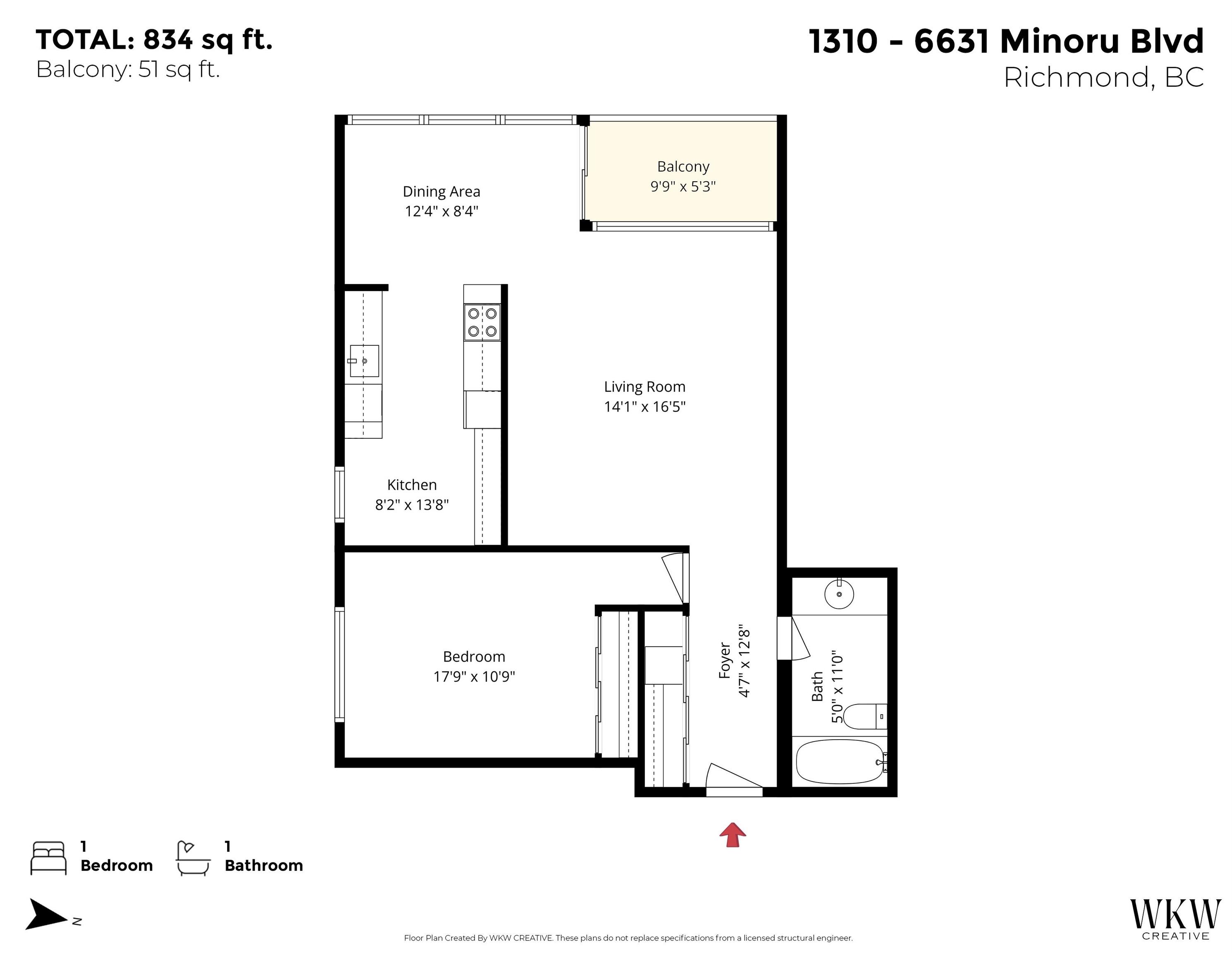 1310 6631 MINORU BOULEVARD