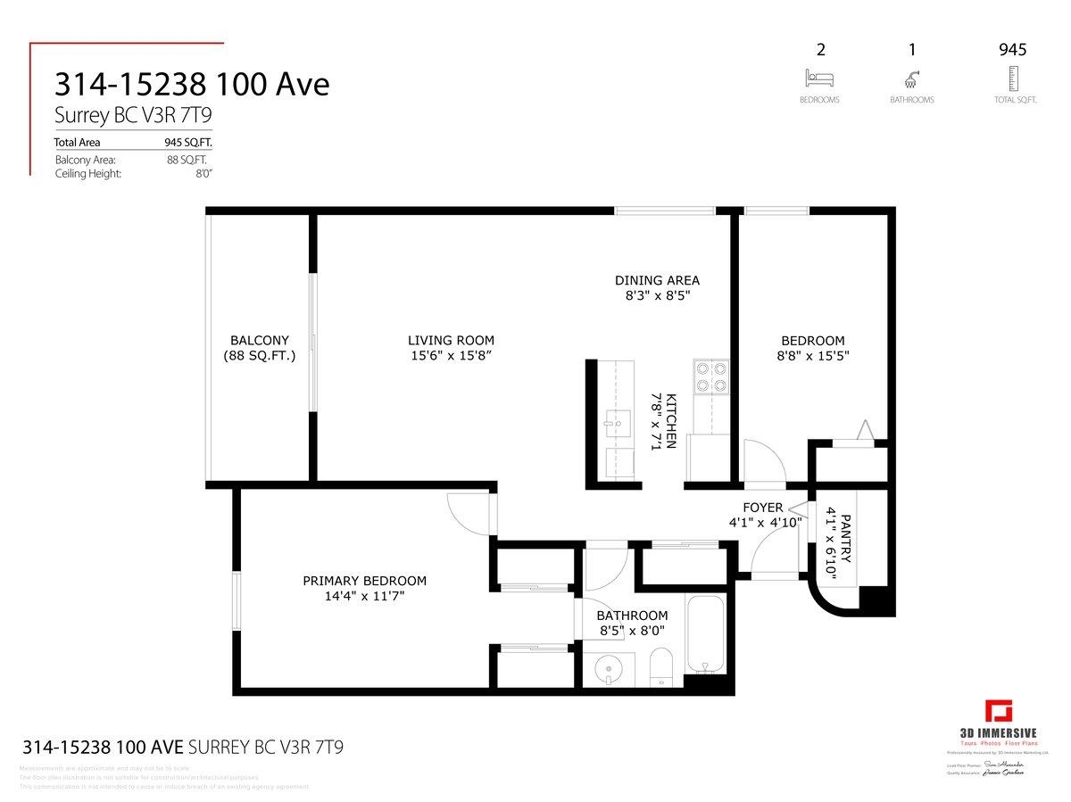 314 15238 100 AVENUE