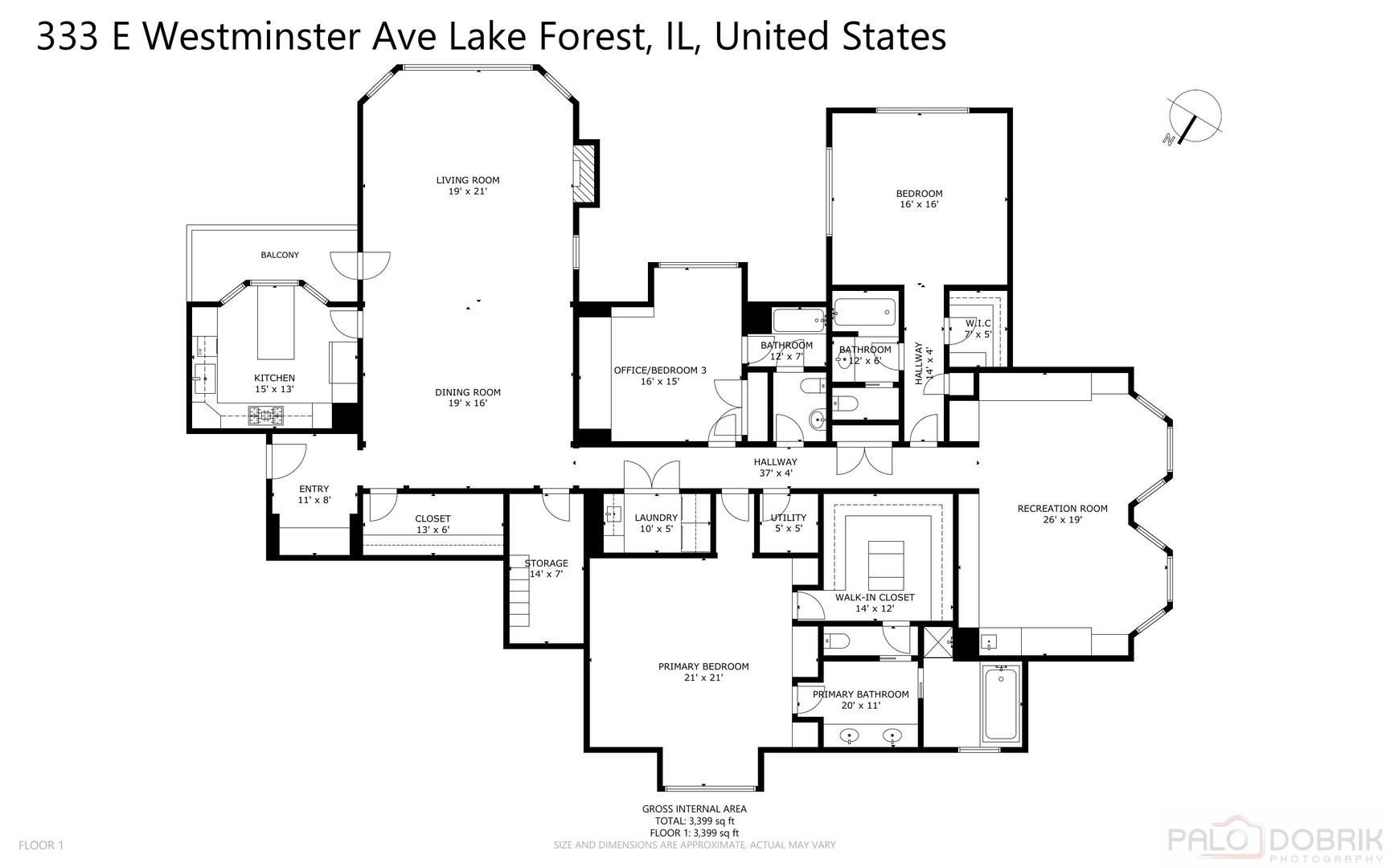 333 E Westminster Road Unit: 3C