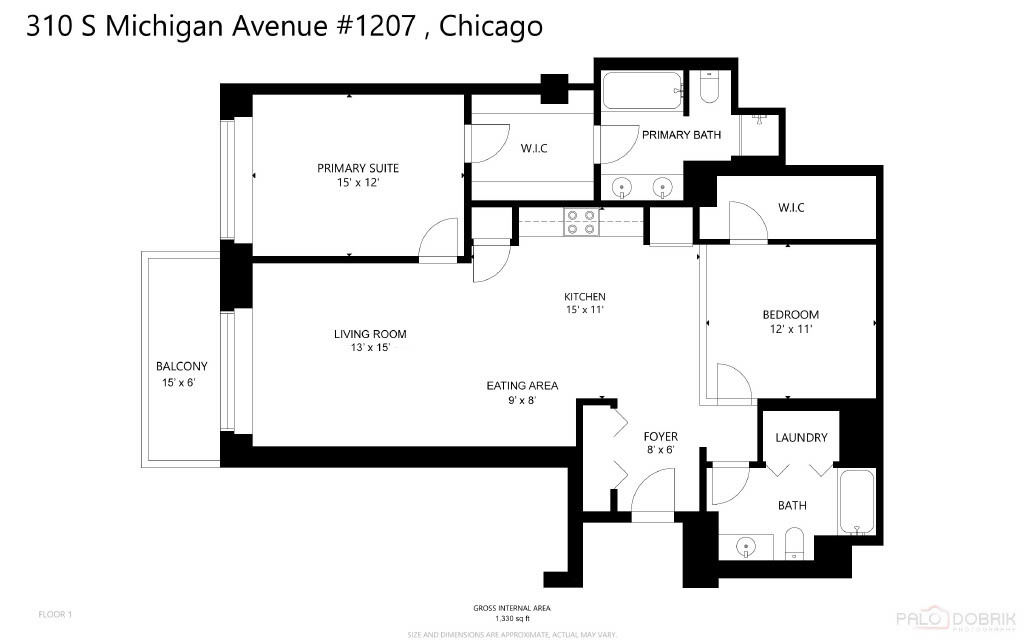 310 S MICHIGAN Avenue Unit: 1207