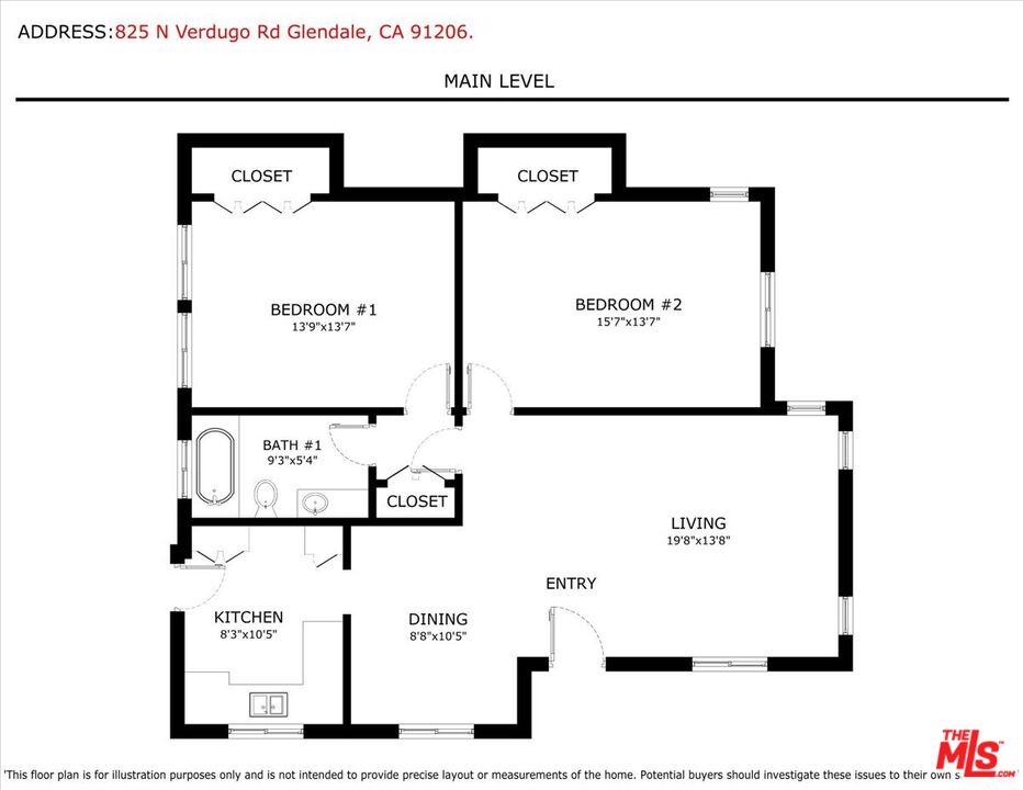 825 N Verdugo Rd