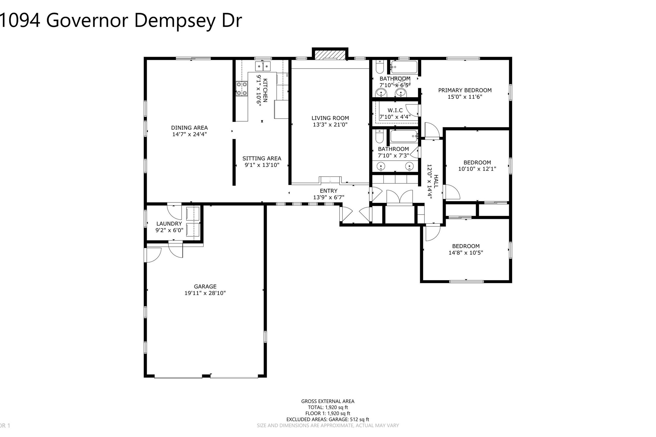 1094 Governor Dempsey Drive