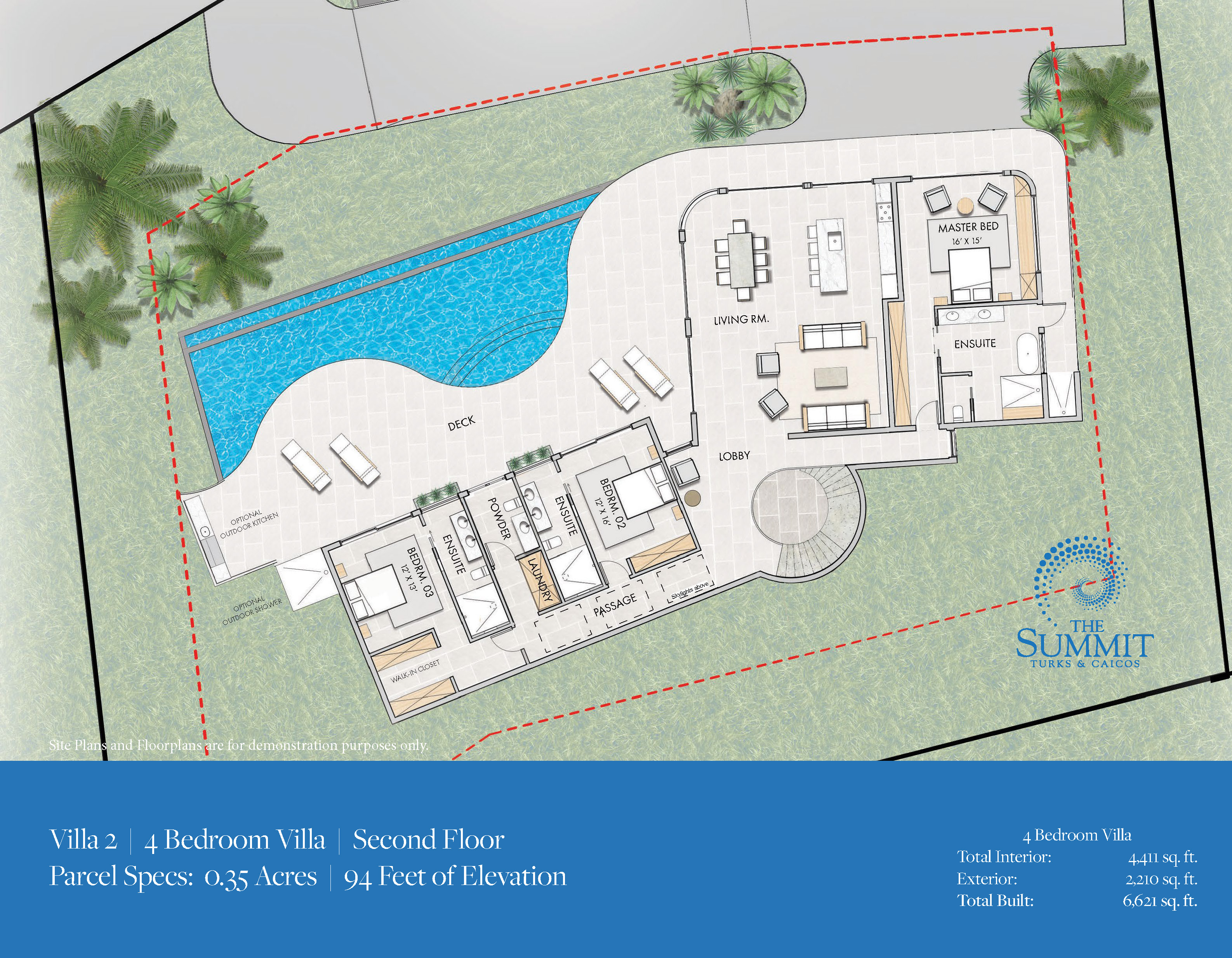Oceanview Summit Villa 2