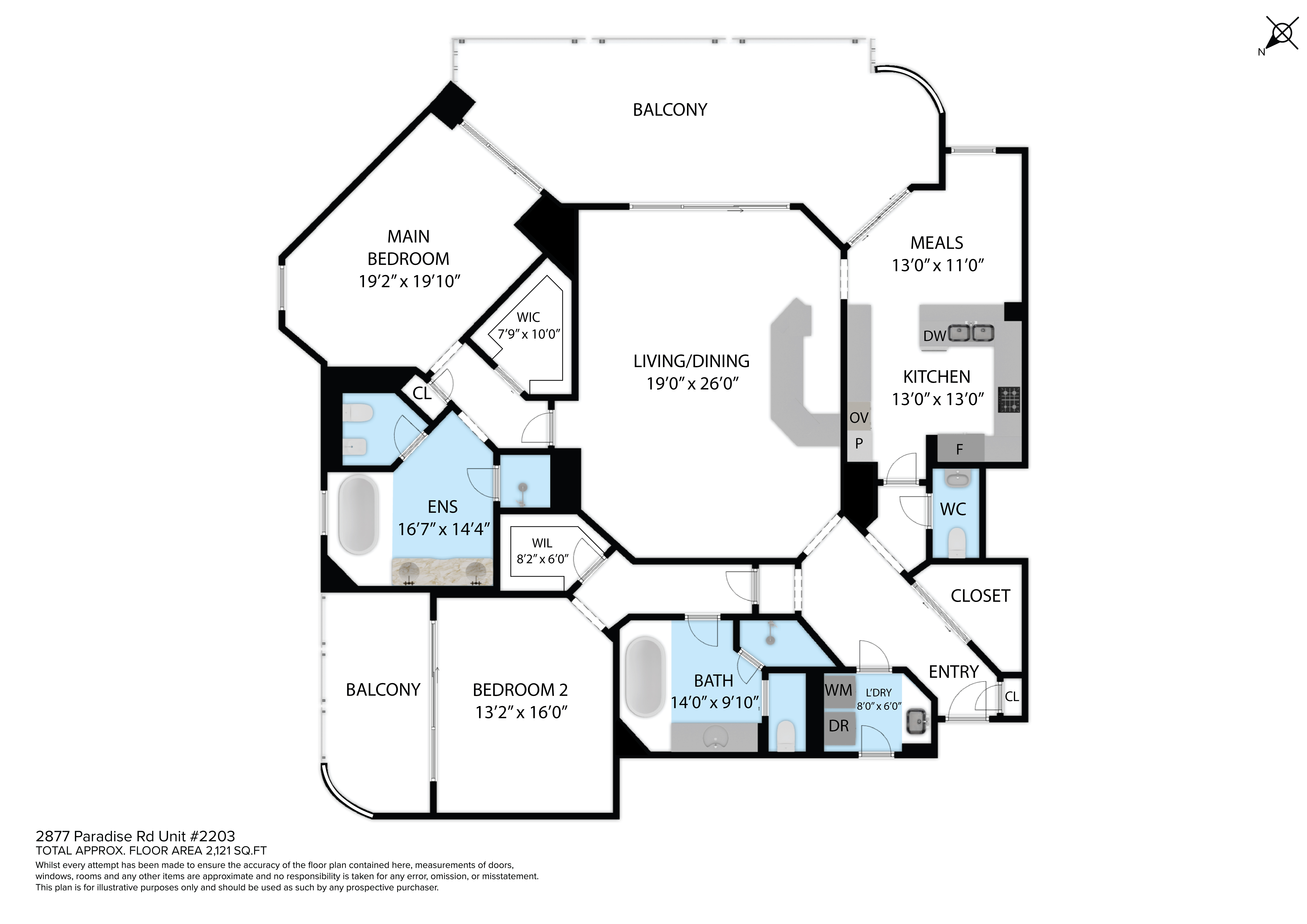 2877 Paradise Road, #2203 