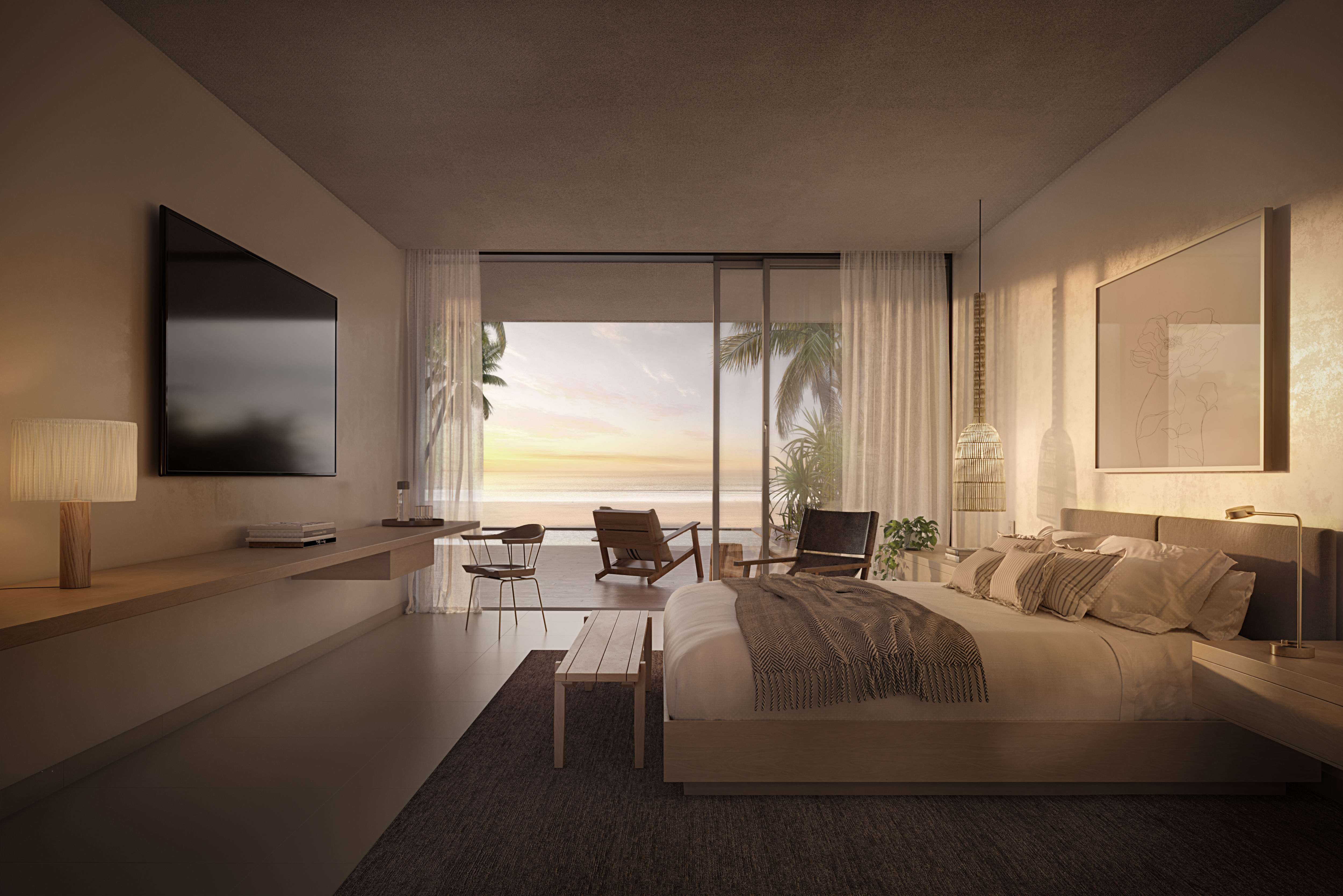 Four Seasons Resort at Tropicalia Playa Esmeralda 4-BR Beach Villa 