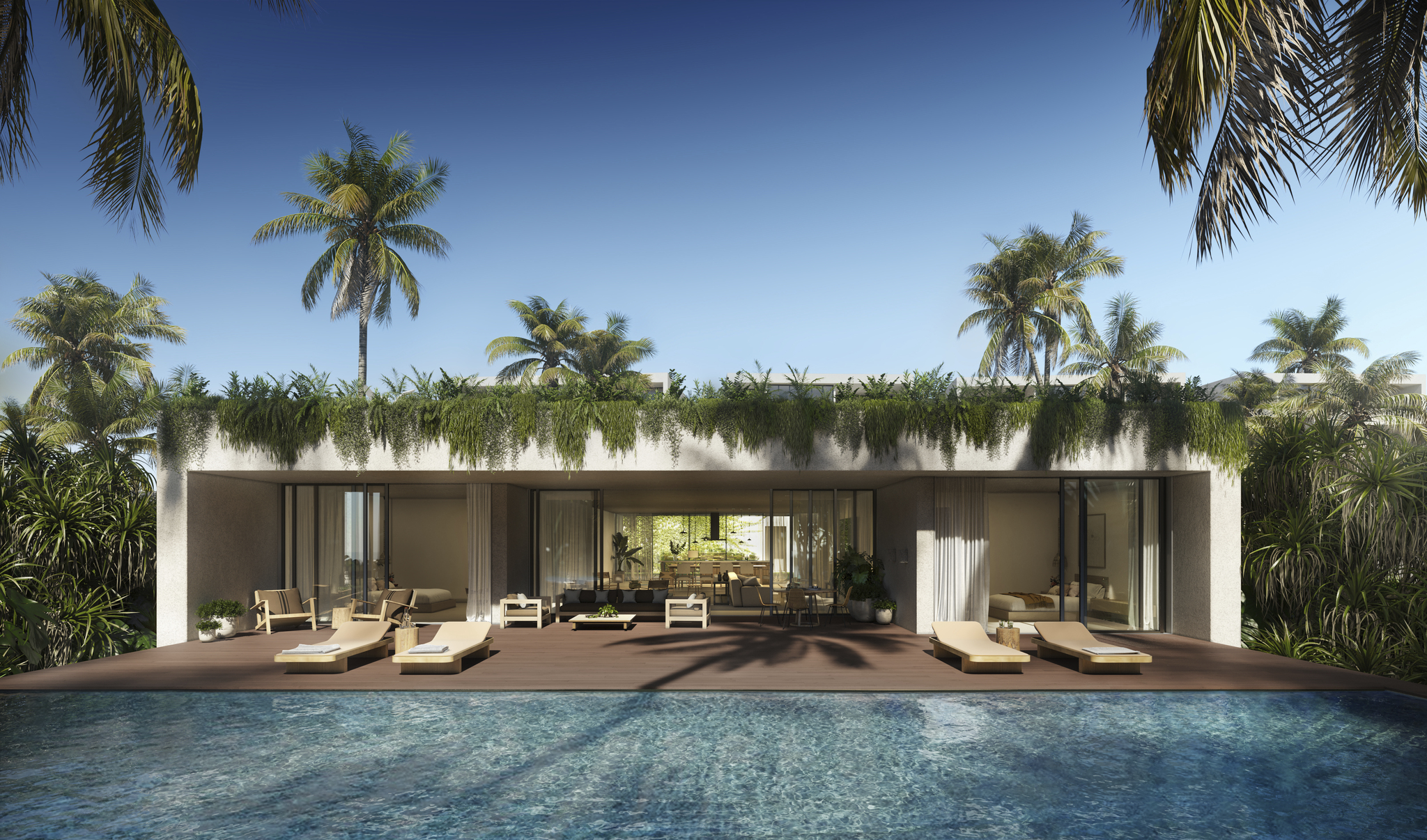 Four Seasons Resort at Tropicalia Playa Esmeralda 4-BR Beach Villa 