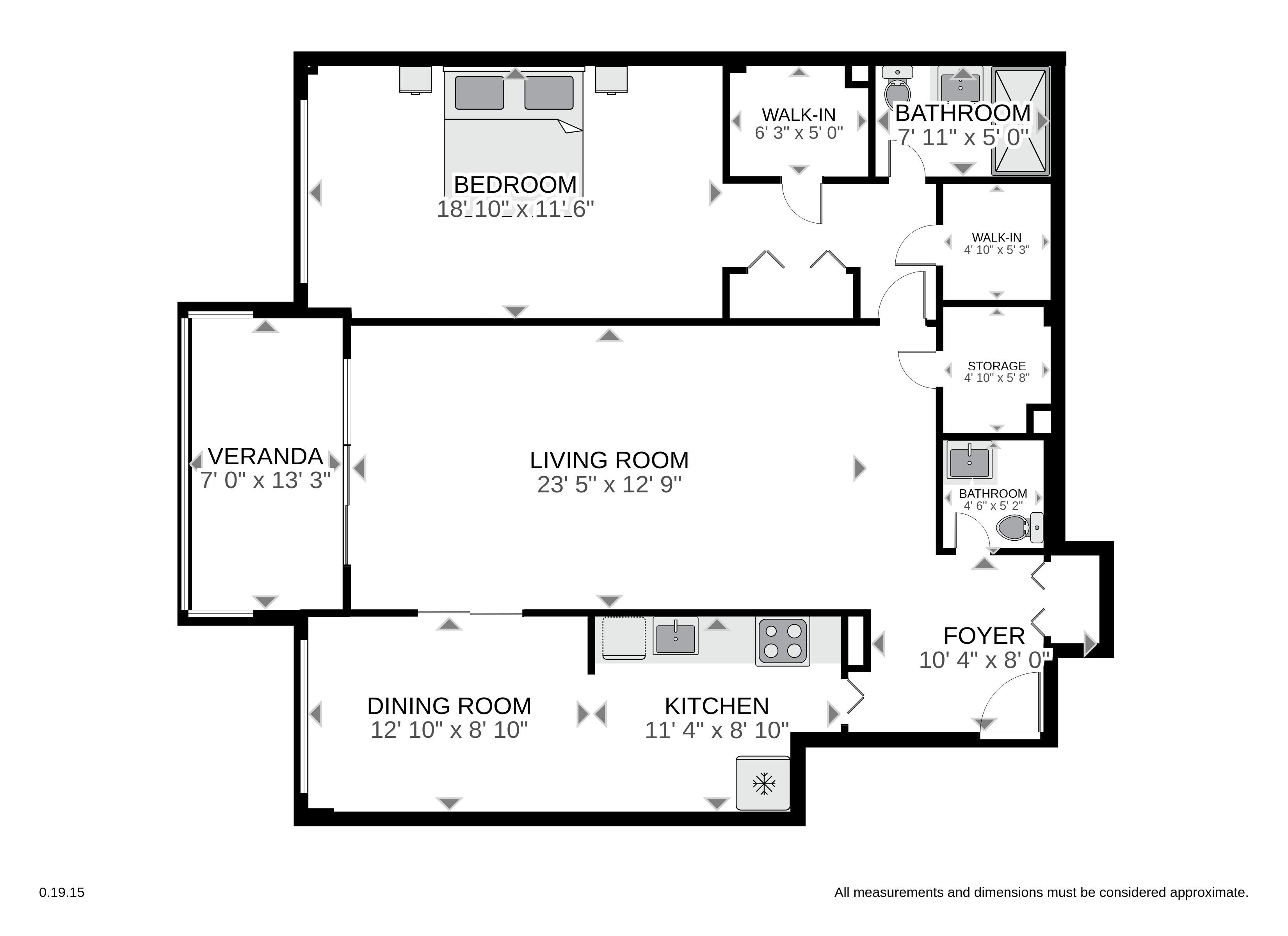1 Kensington Gate , Unit# 311