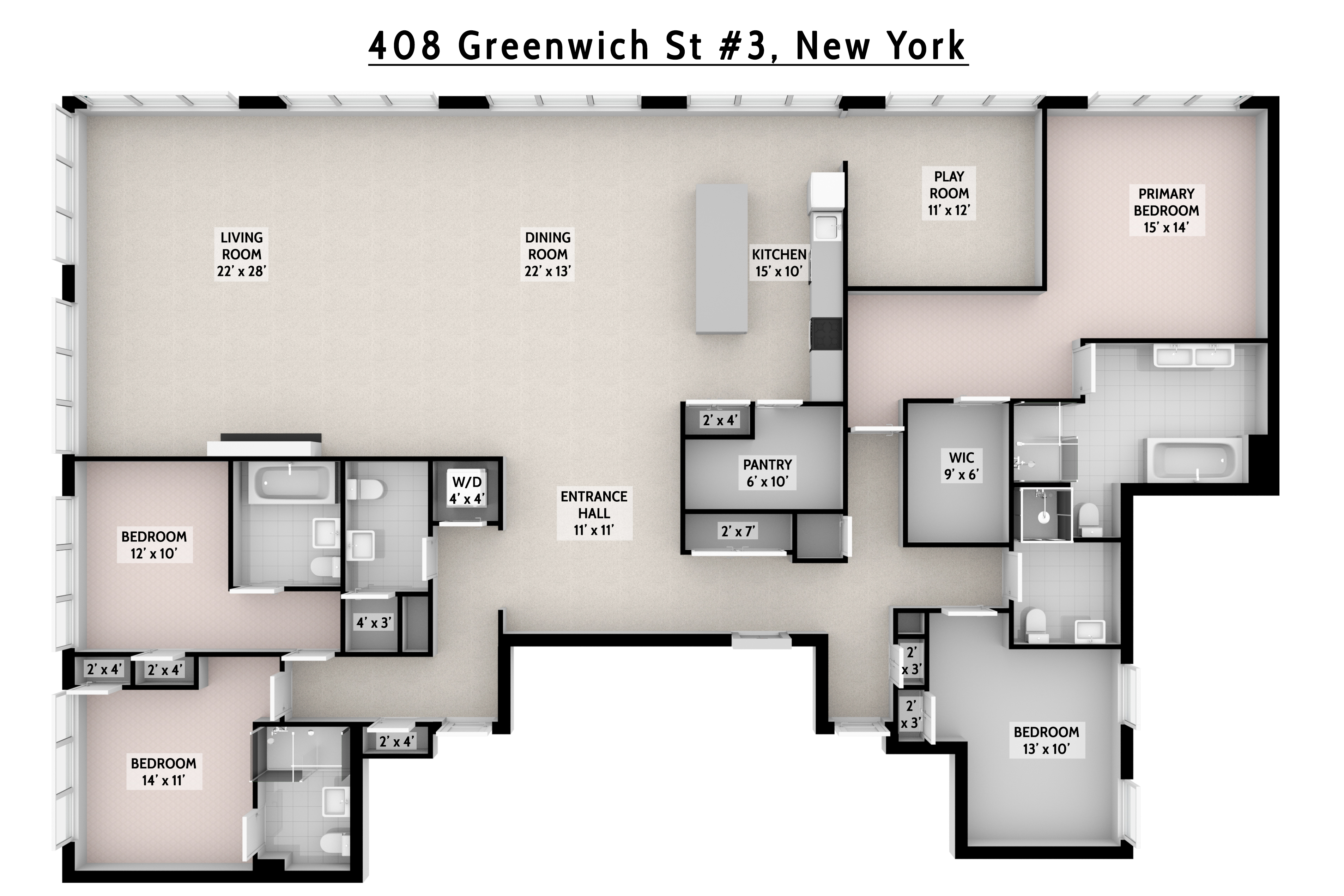 408 Greenwich St. 3 