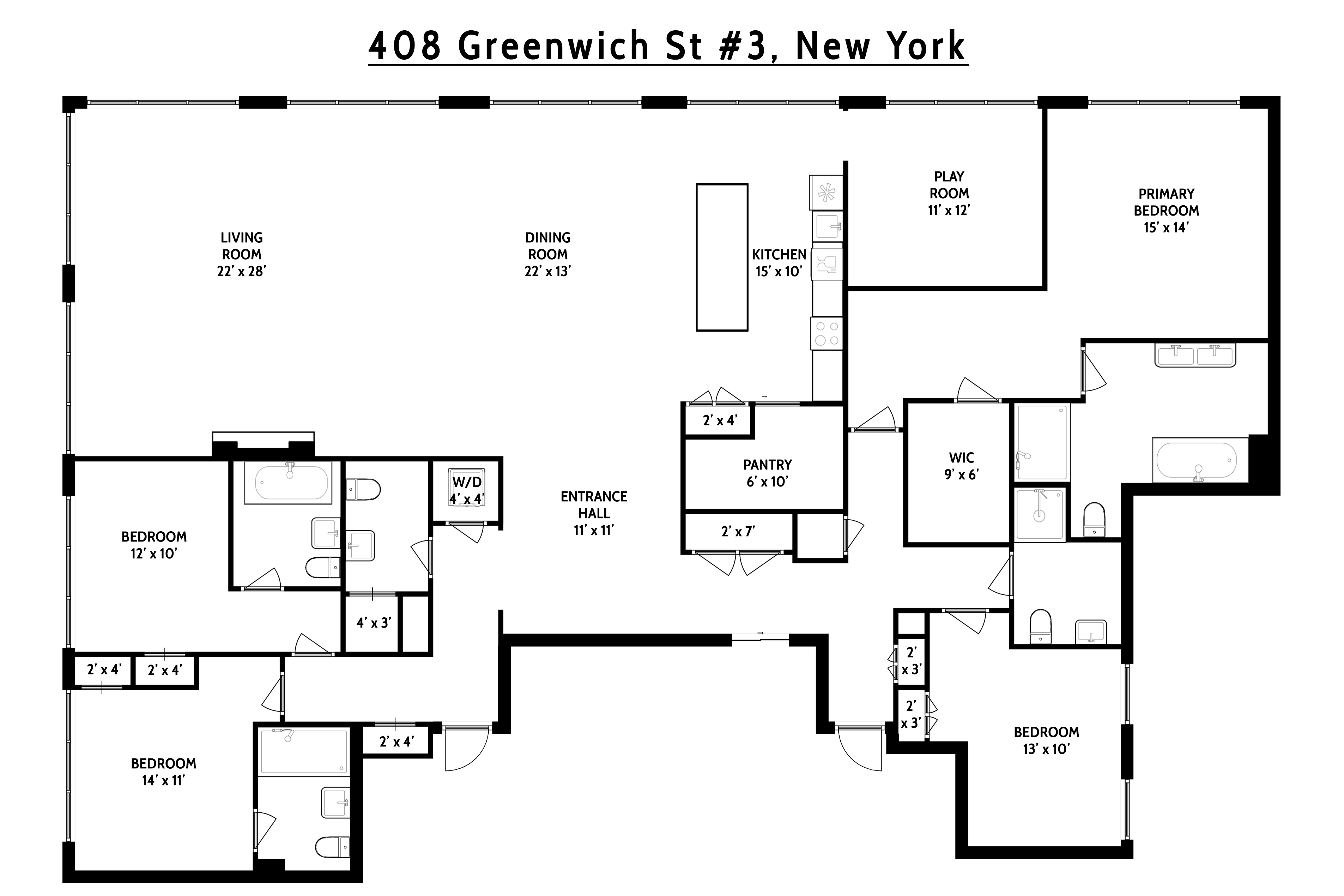 408 Greenwich St. 3 