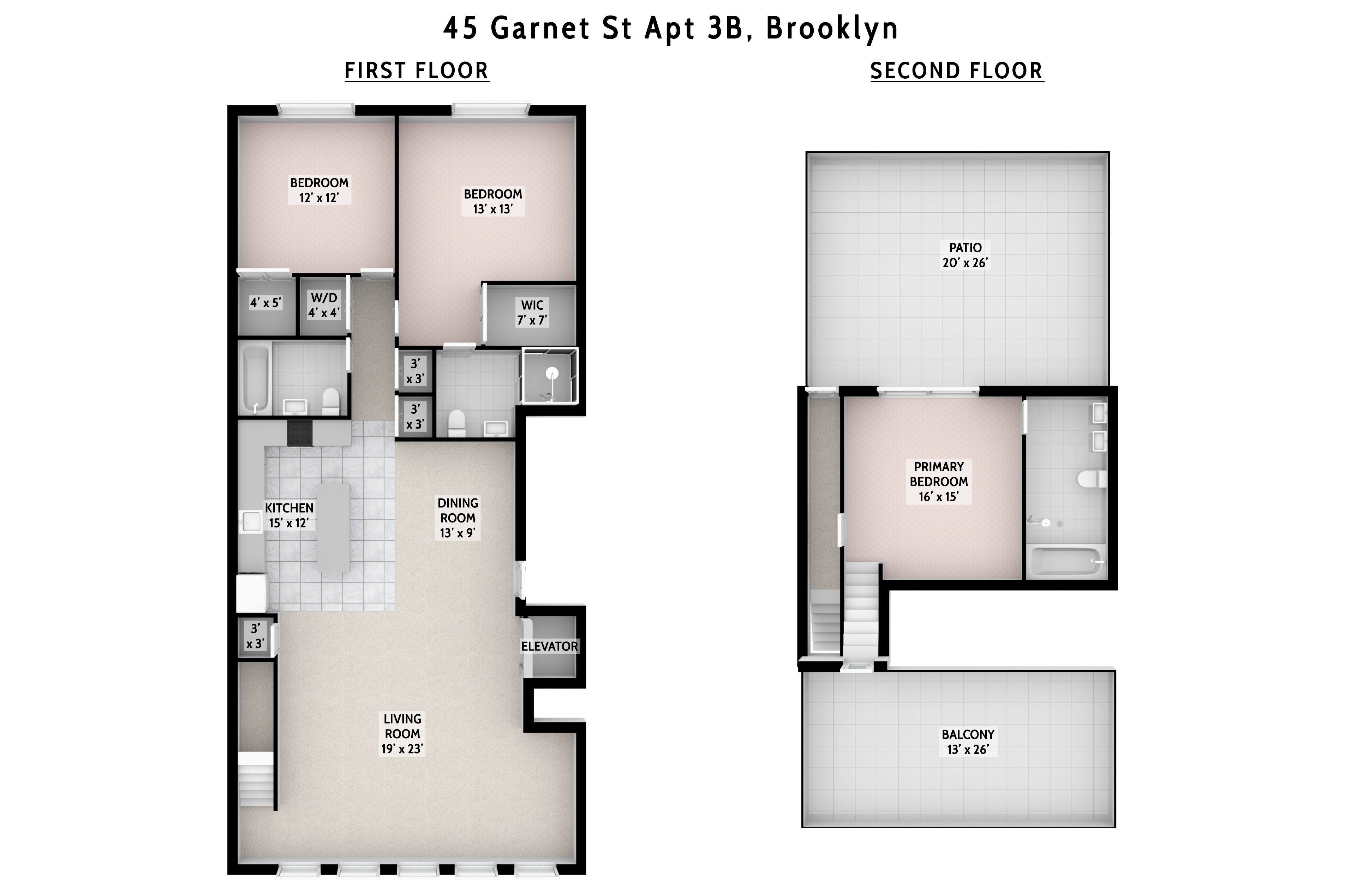 45 Garnet Street , 3B